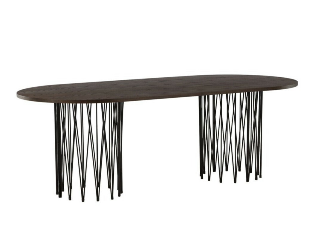 Salle à manger complète Dallas 5065 (Marron)
