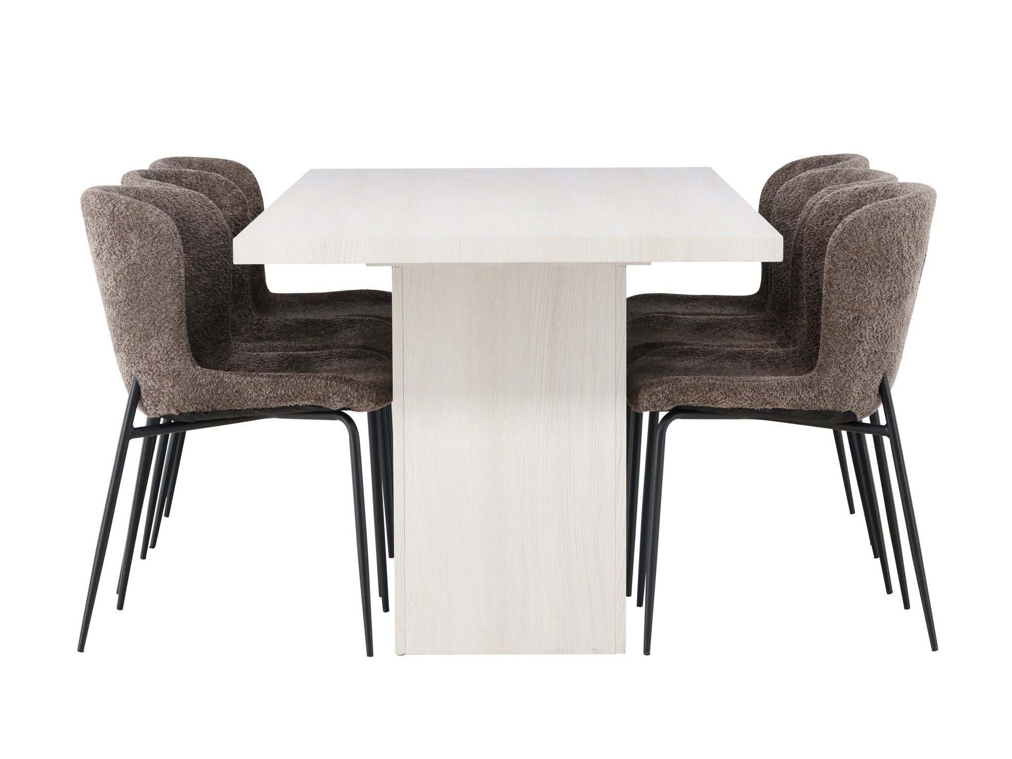 Salle à manger complète Dallas 5080 (Marron)