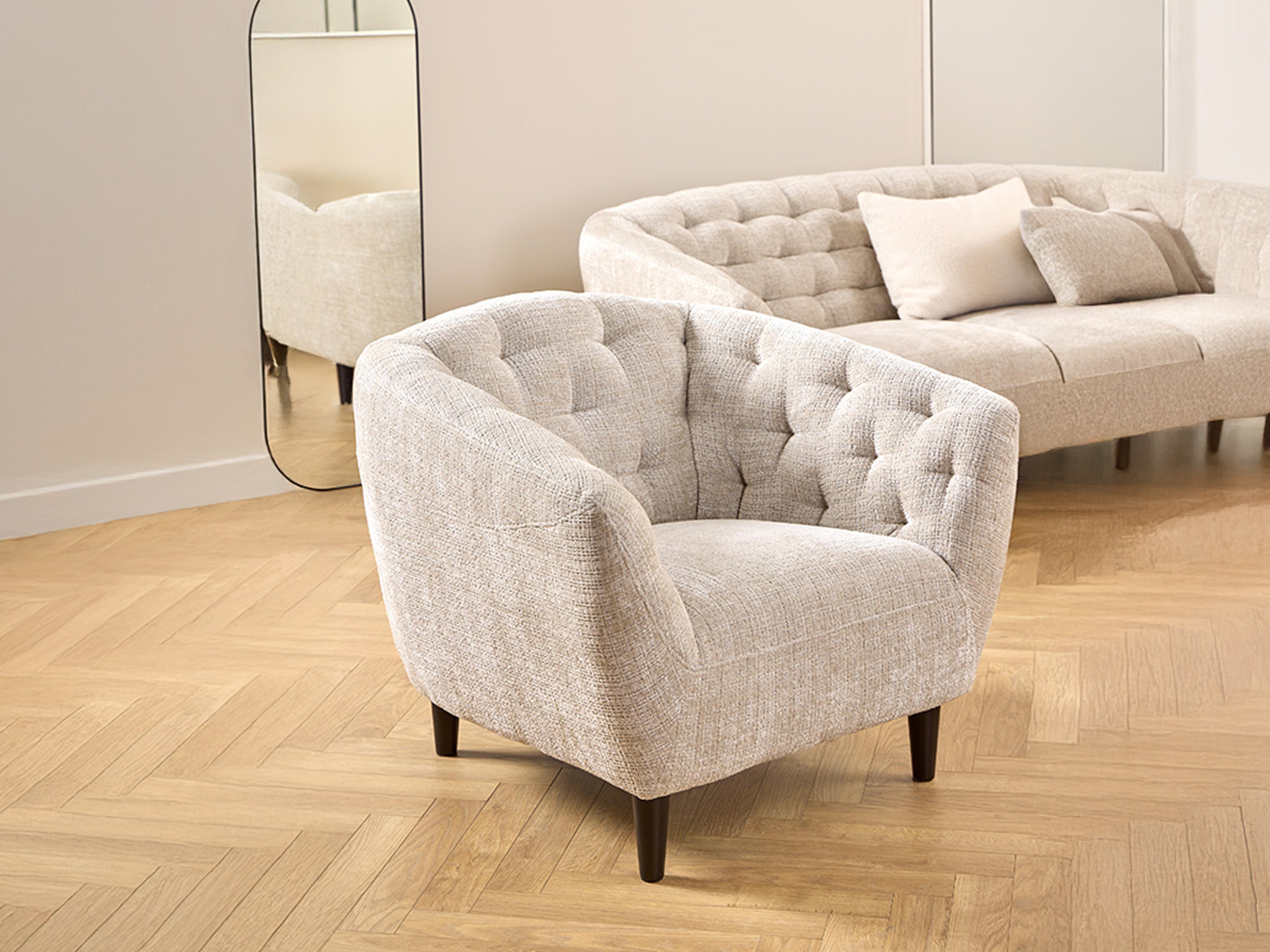 Fauteuil Norsica 264 (Beige)