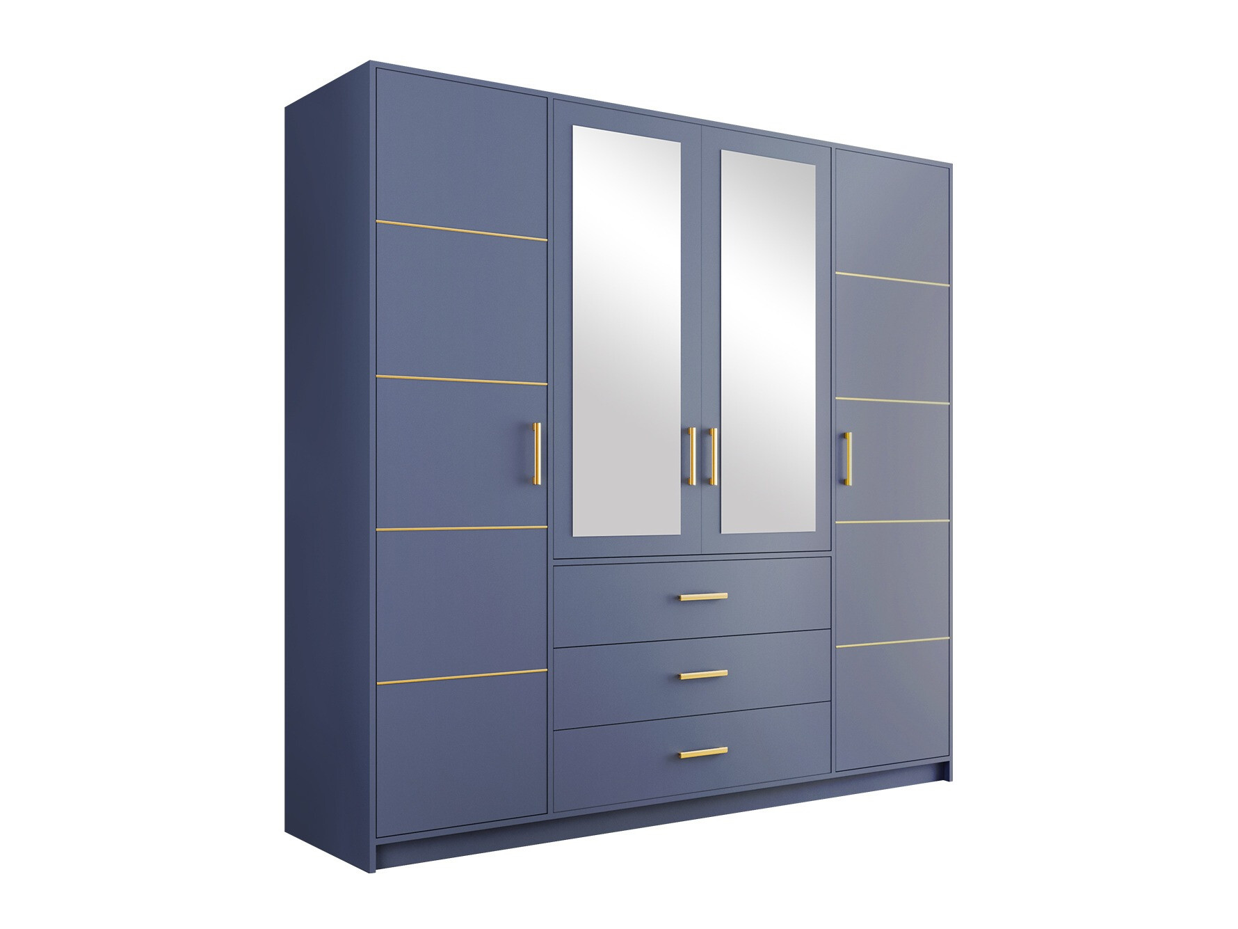 Armoire Delbalo 101 (Bleu)