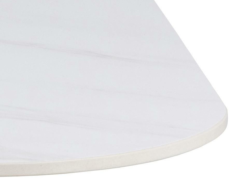 Table Norsica 690 (Blanc + Marbre blanc)
