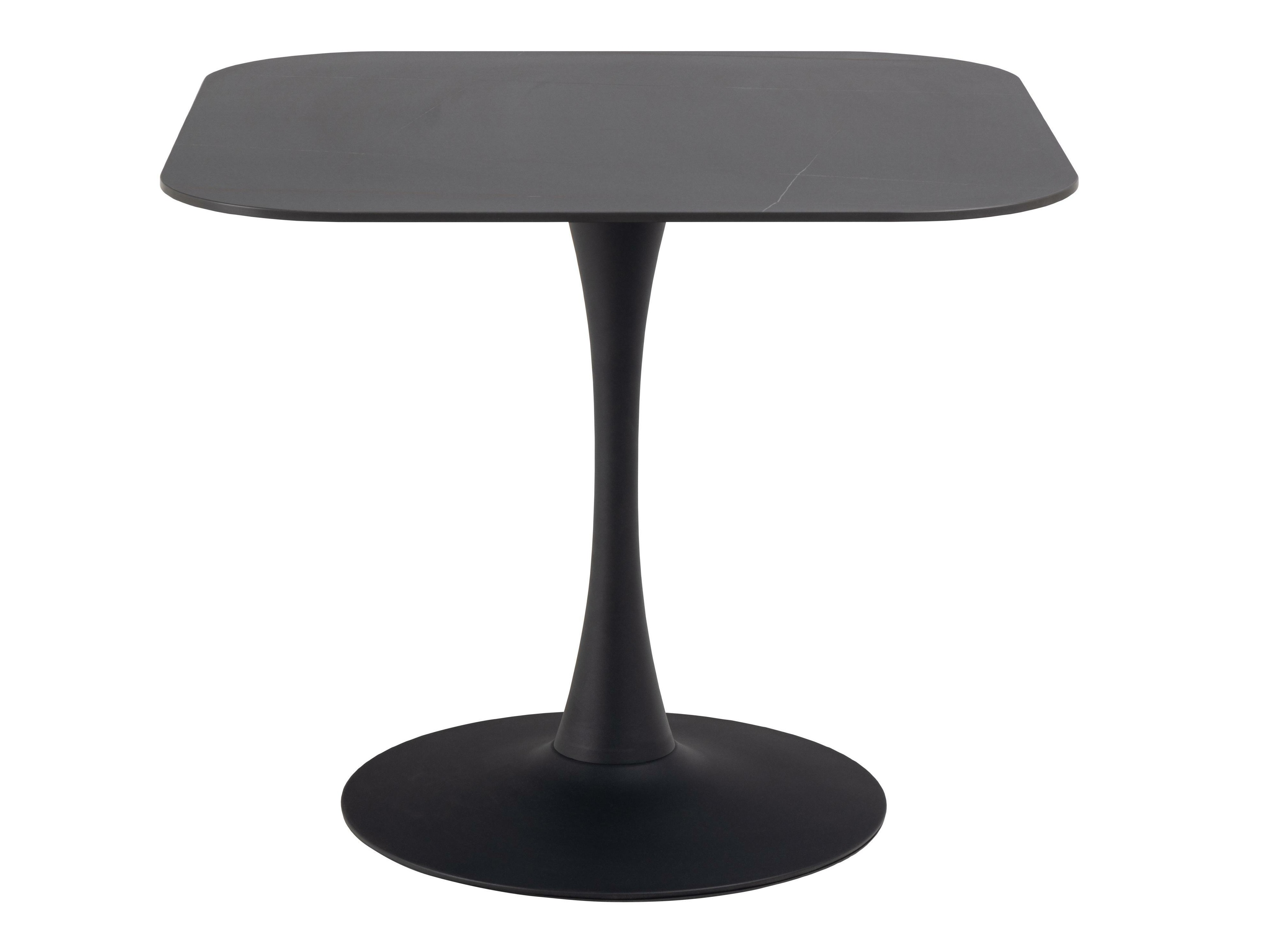Table Norsica 690 (Noir + Marbre noir)
