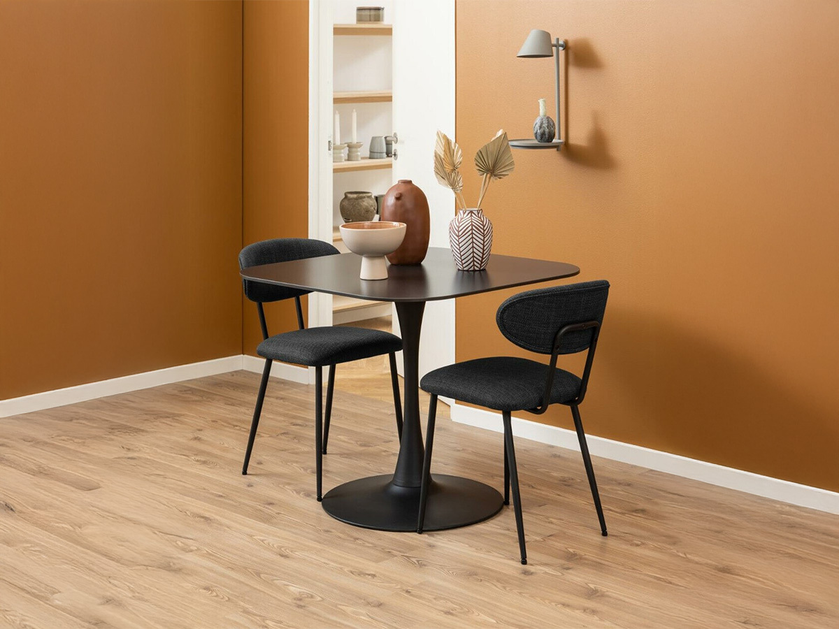 Table Norsica 690 (Noir + Marbre noir)