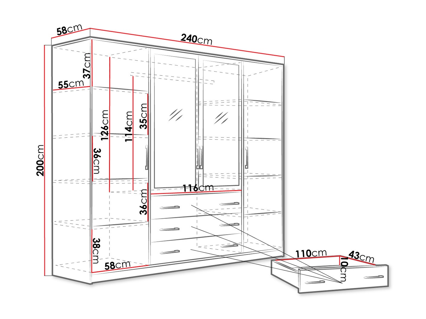 Armoire Dortivu 151 (Absent)