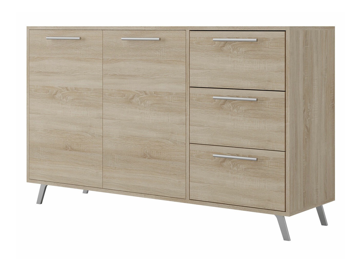 Commode Dortivu (Sonoma chêne)