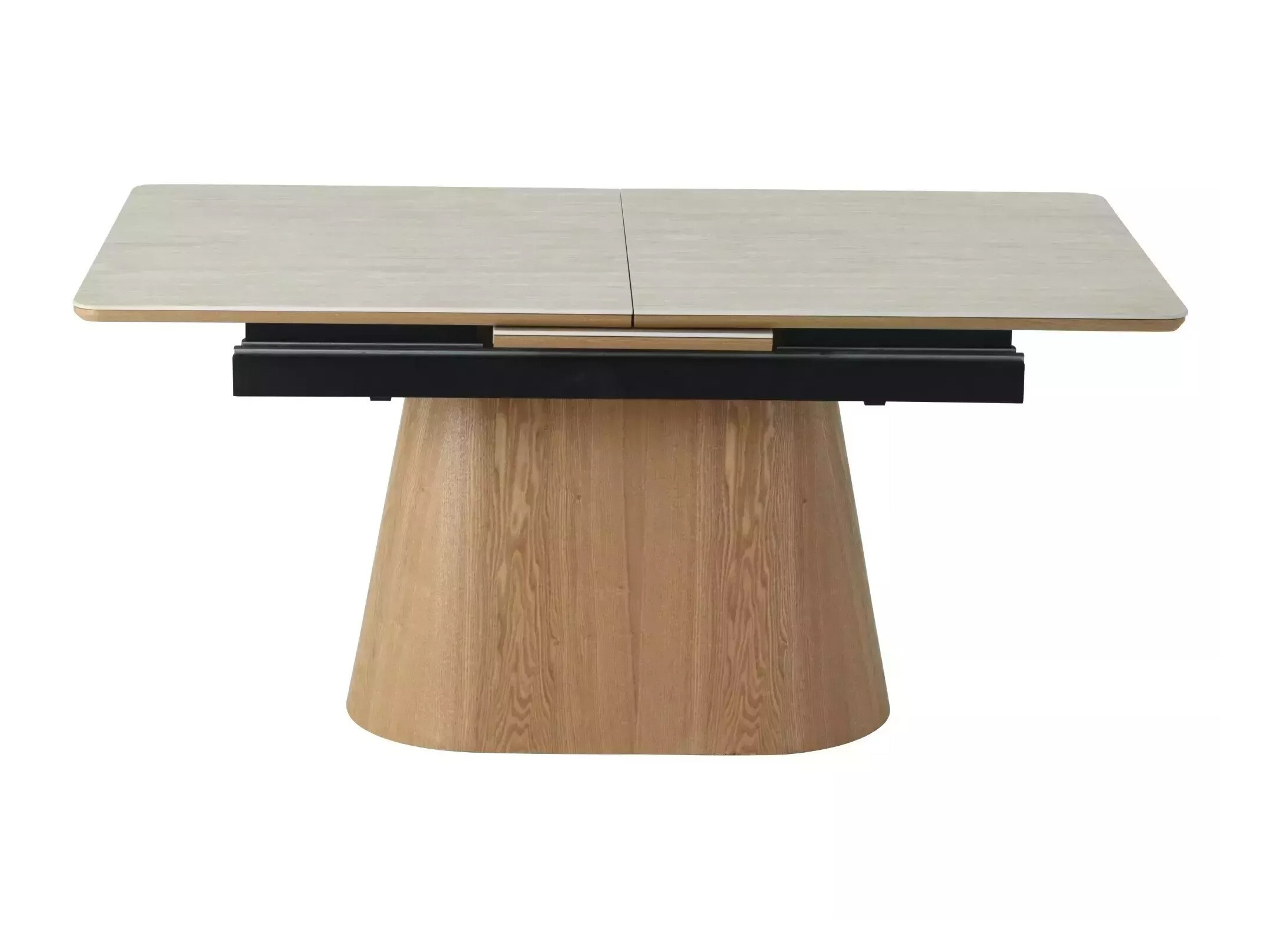 Table Detroit 932 (Travertin clair + Chêne)