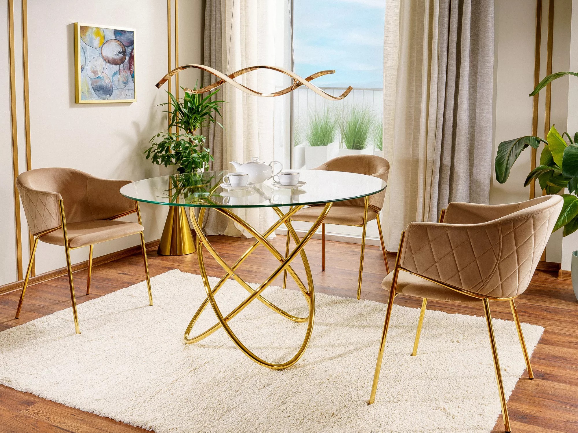 Table Detroit 933 (Doré)