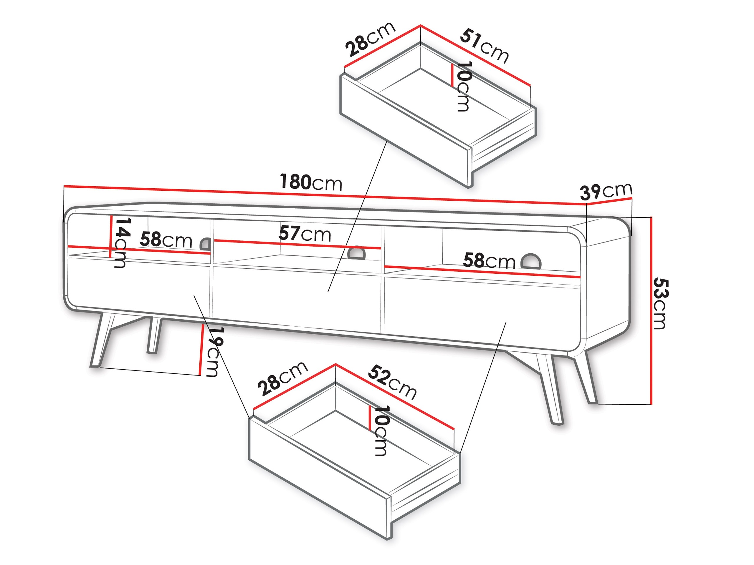 Meuble TV Talsalo 103