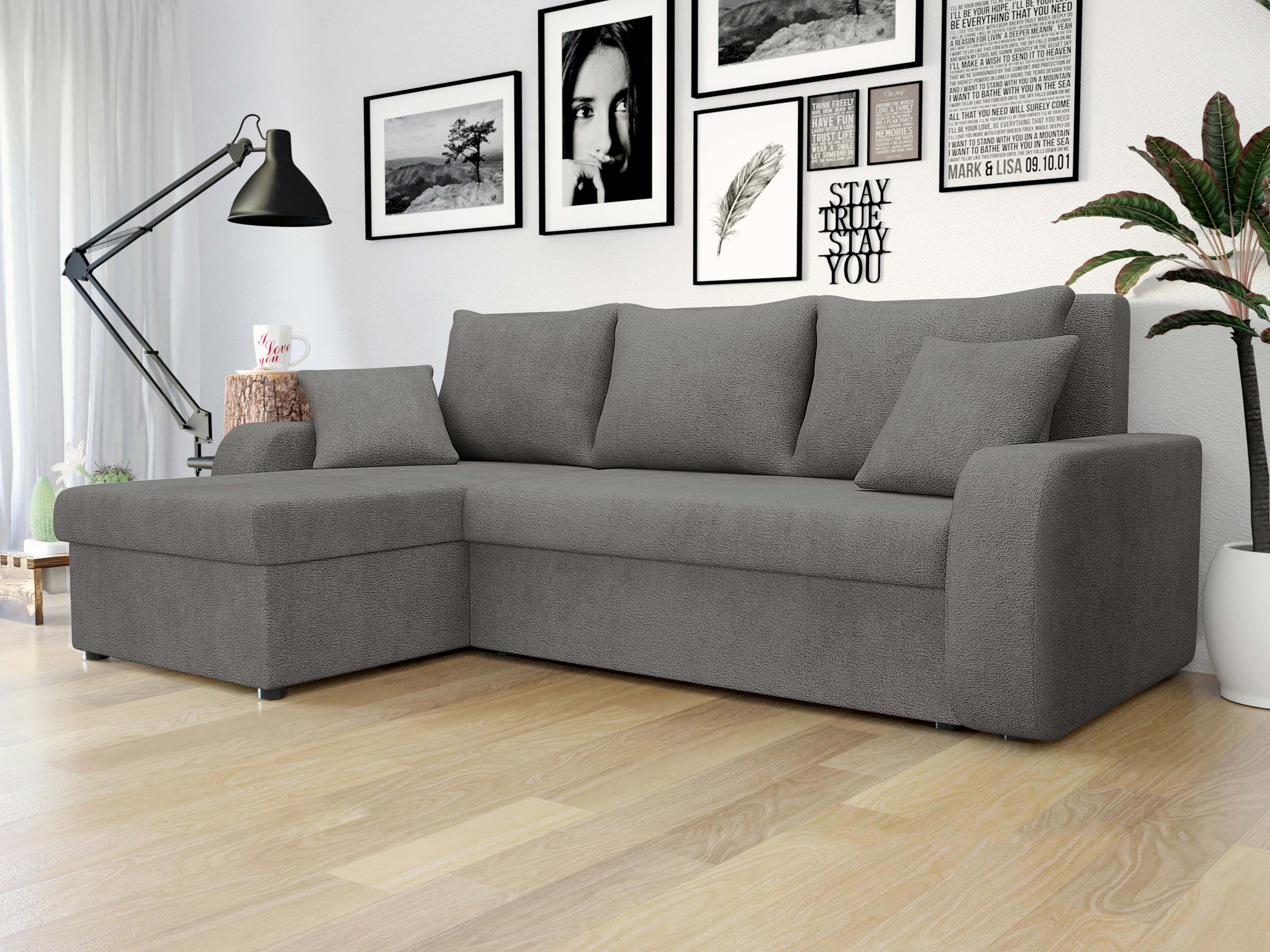 Canapé d'angle Comfivo Melissa (Velo 635)