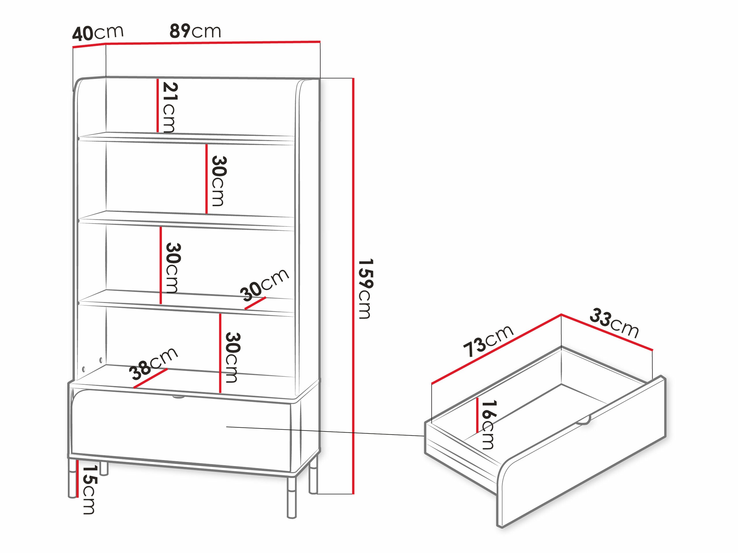 Étagère Lomsono 101