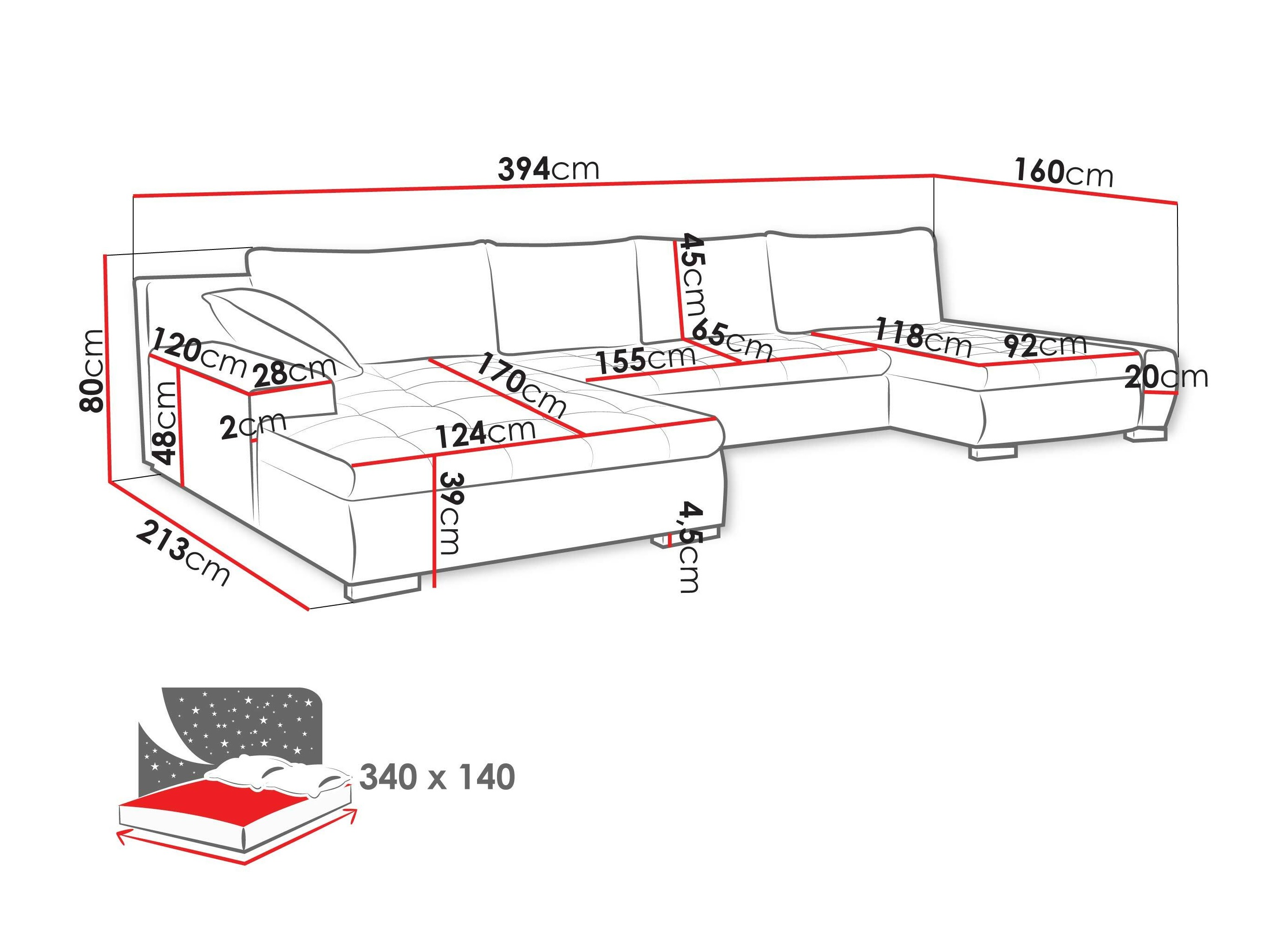 Canapé d'angle Comfivo Oliva I (Venus Velvet 2927 + Miu 2041 + Venus Velvet 2927)