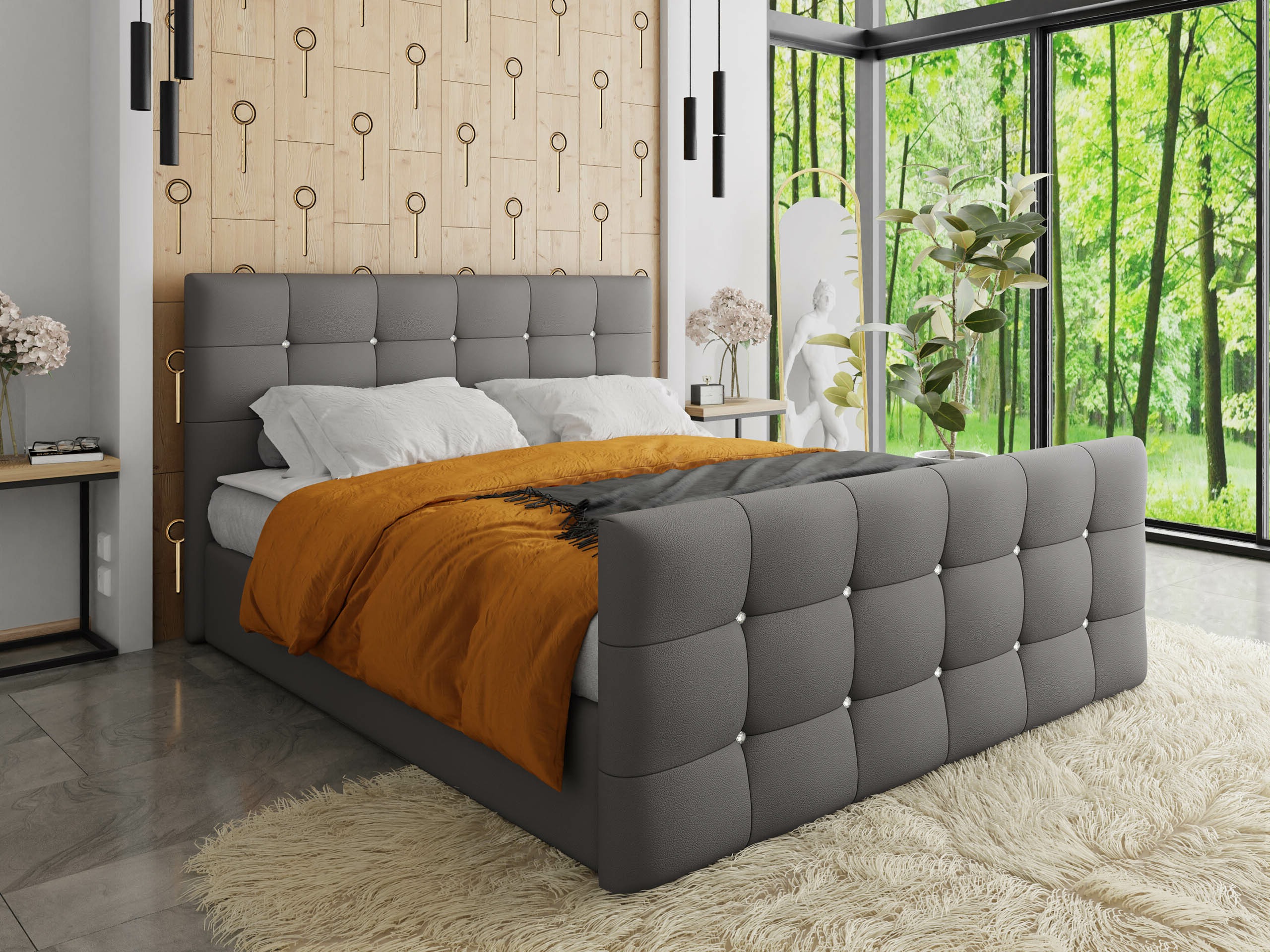 Lit boxspring Memphis 113 (Soft 029)