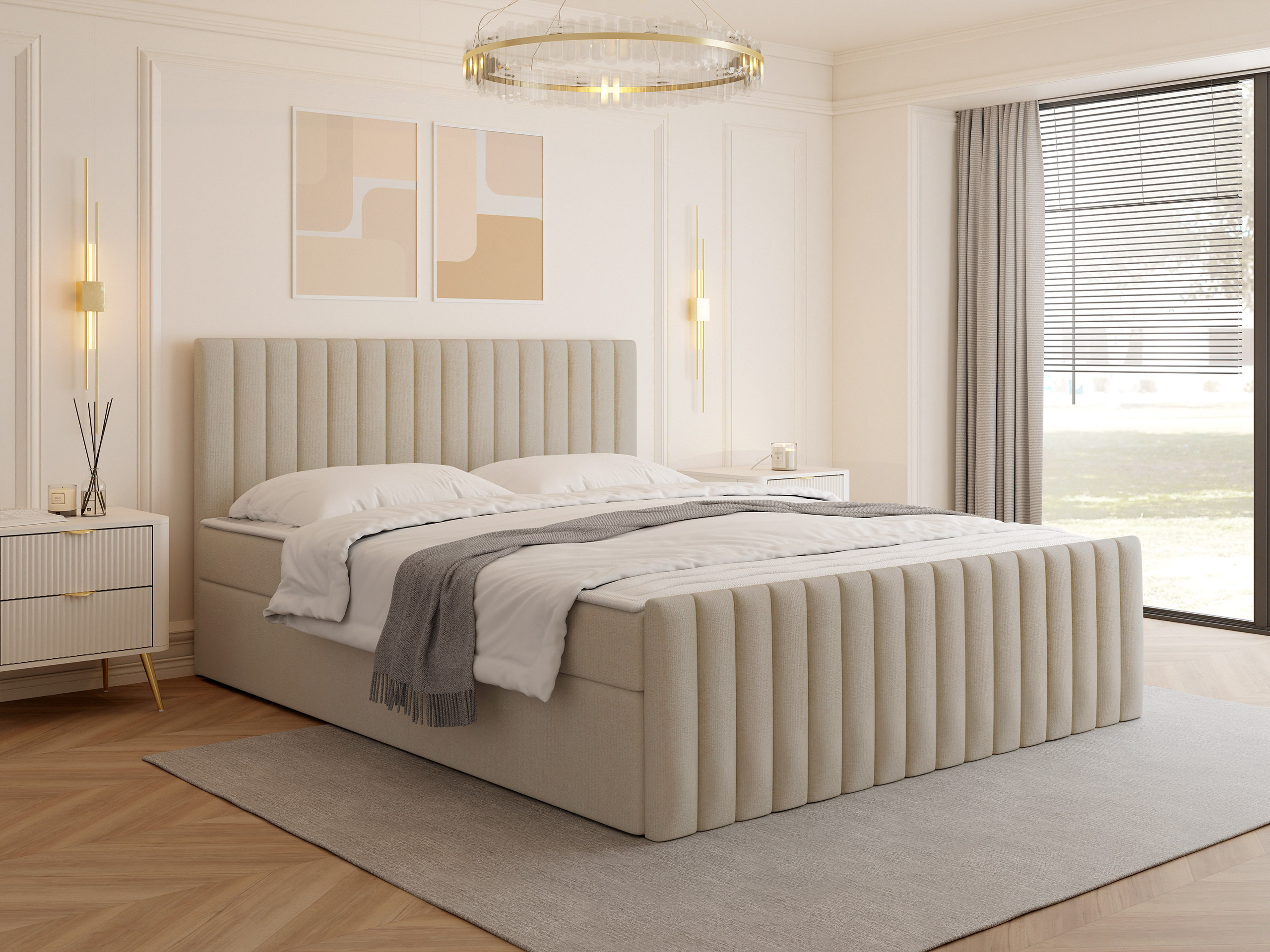 Lit boxspring Comfivo Apis II (Manila 02)