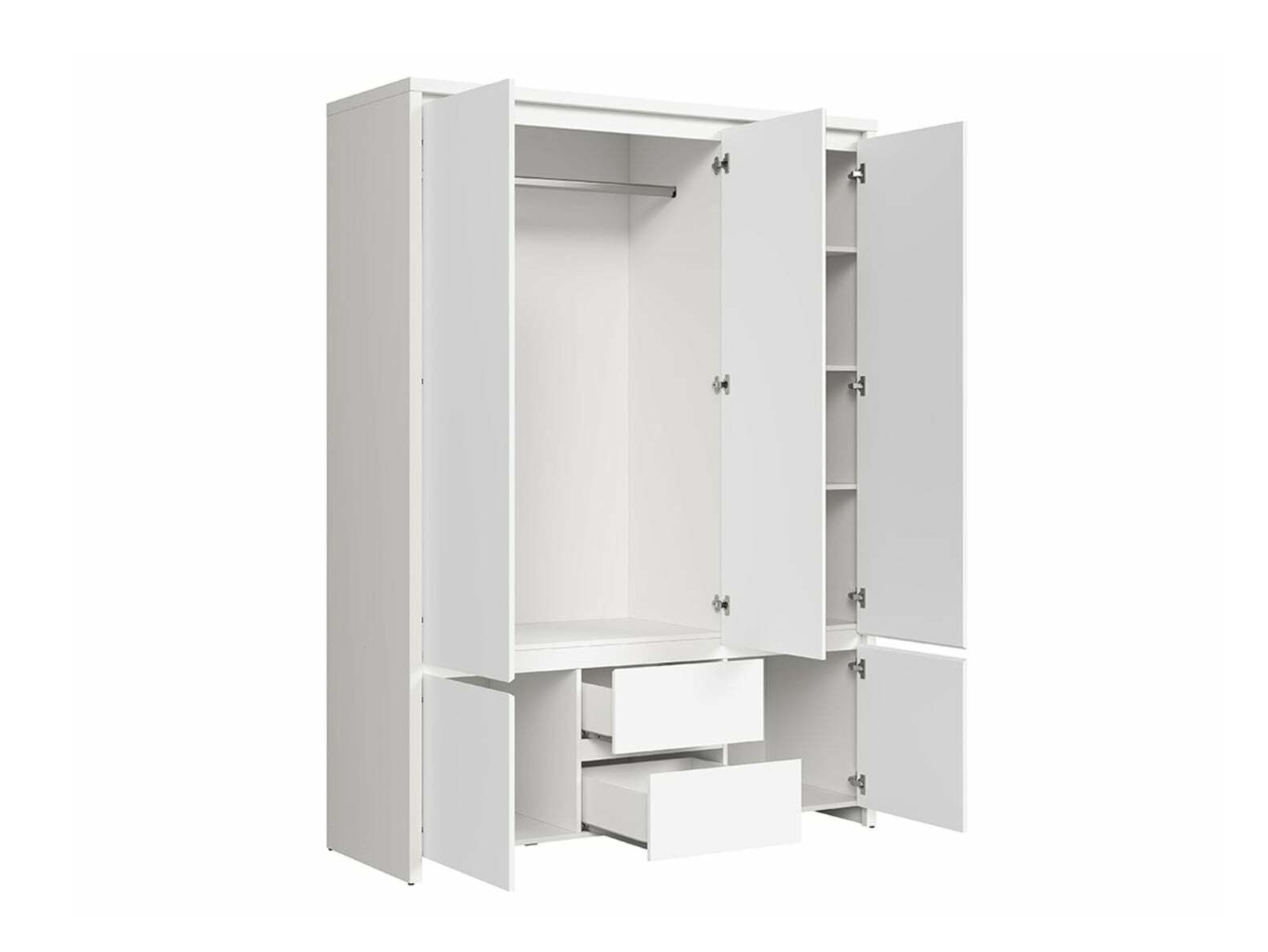 Armoire Nolroma 118 (Blanc)