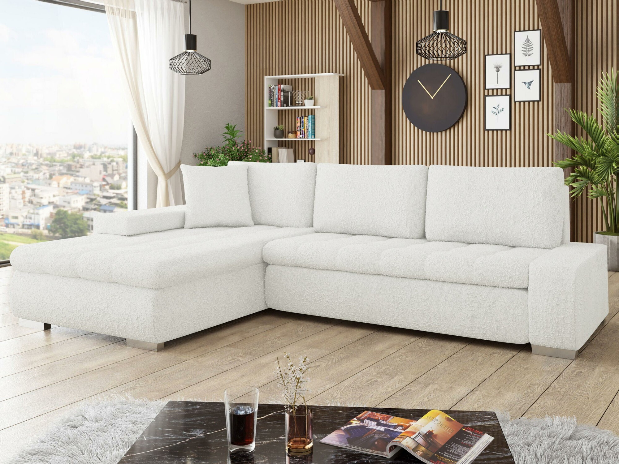 Canapé d'angle Comfivo Nitor II (Baloo 2073)