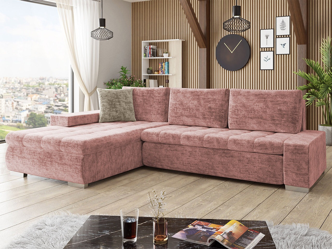 Canapé d'angle Comfivo Nitor II (Miu 2034 + Miu 2041)