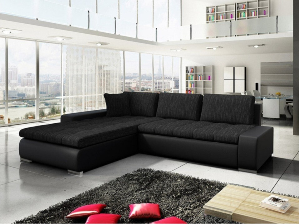 Canapé d'angle Comfivo Nitor II (Soft 011 + Lawa 06)