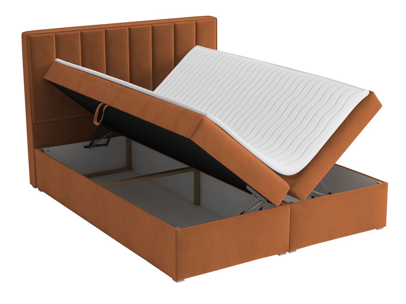 Lit boxspring Pomona 116 (Magic velours 2213)