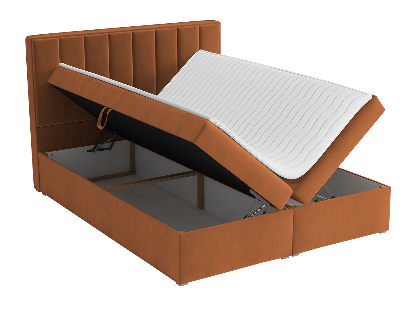 Lit boxspring Pomona 116 (Magic velours 2258)