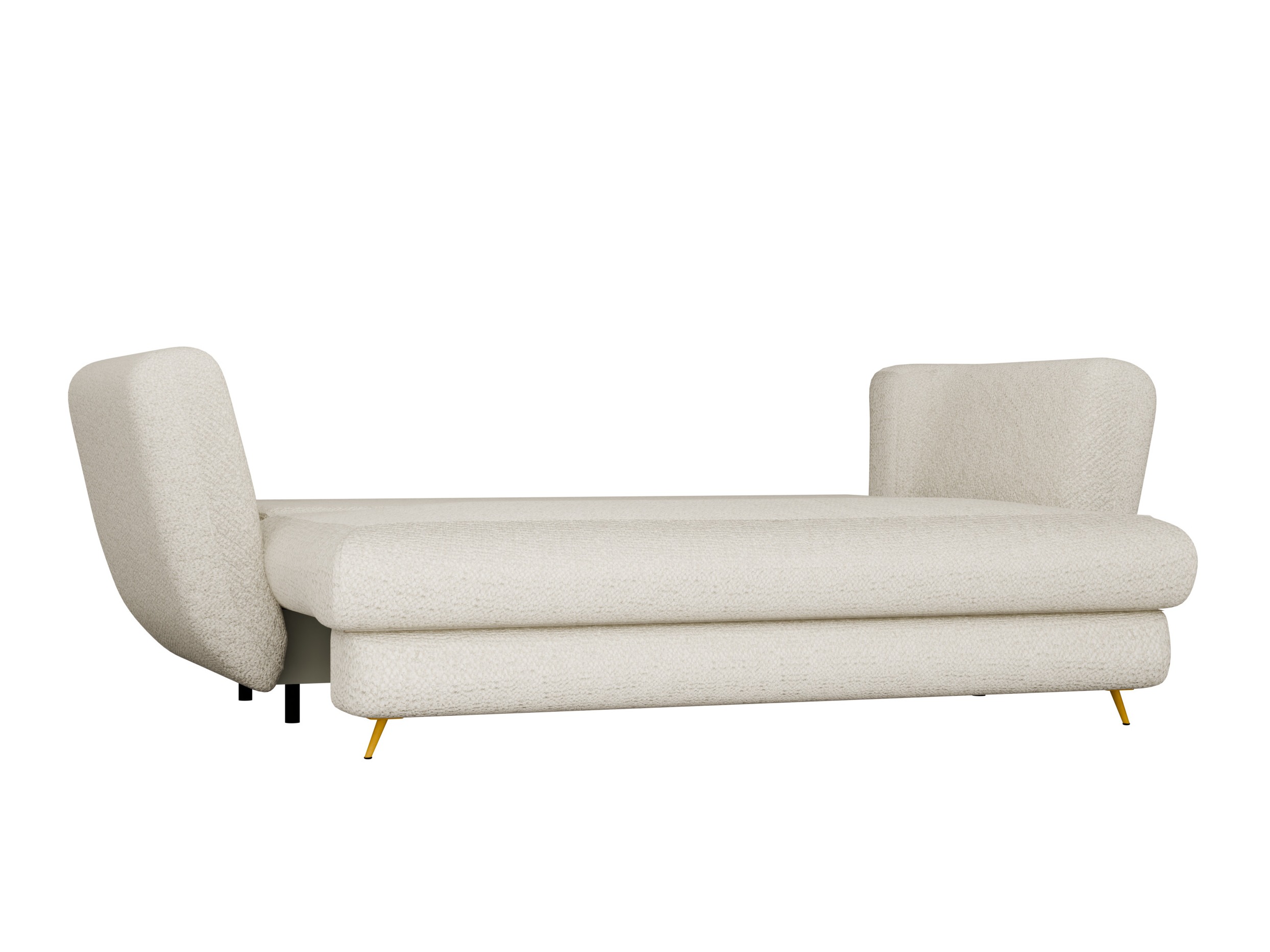 Canapé convertible Mandeville 354 (Doré + Noir)