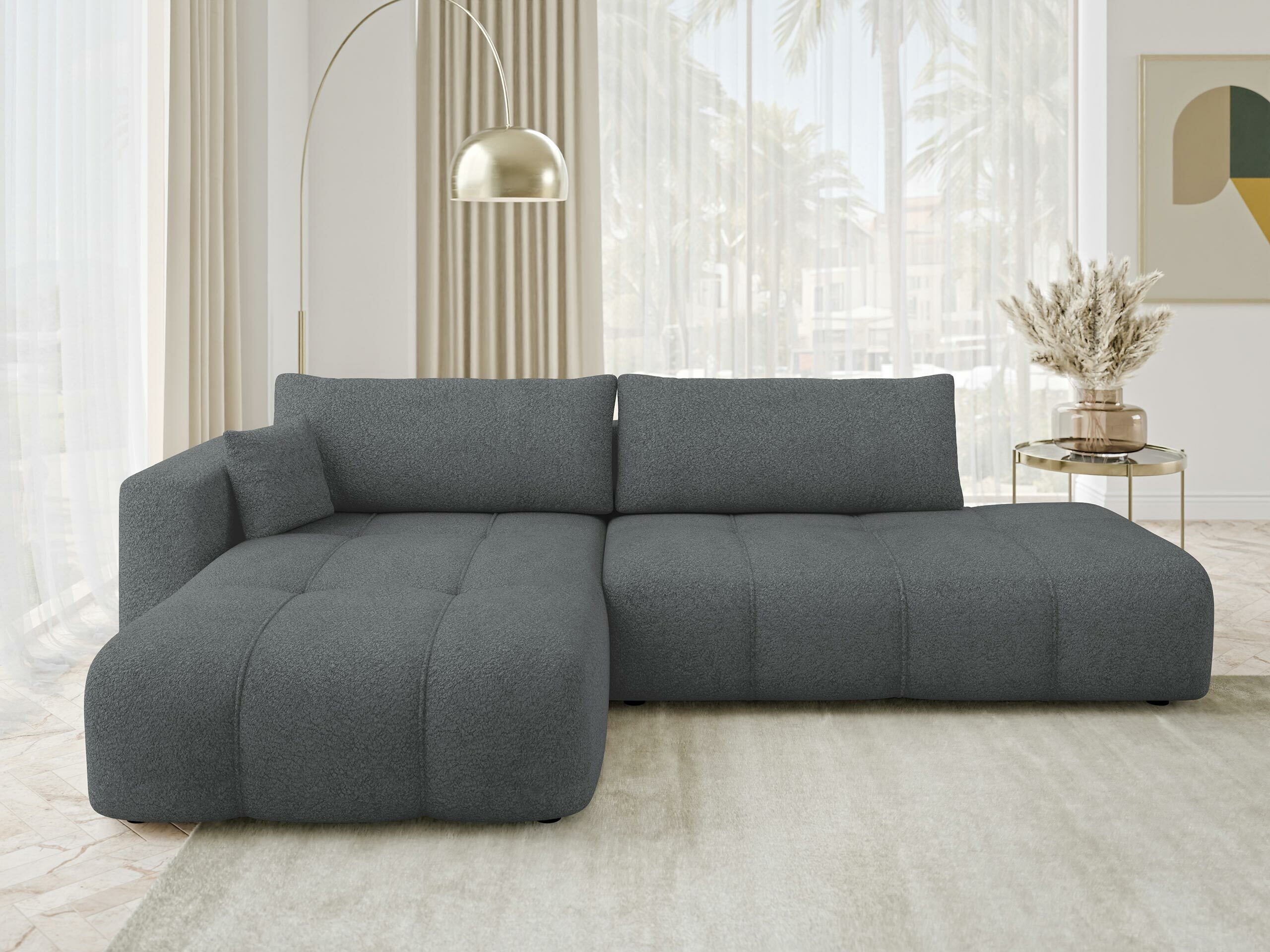 Canapé d'angle Comfivo Laurus III (Velo 636)