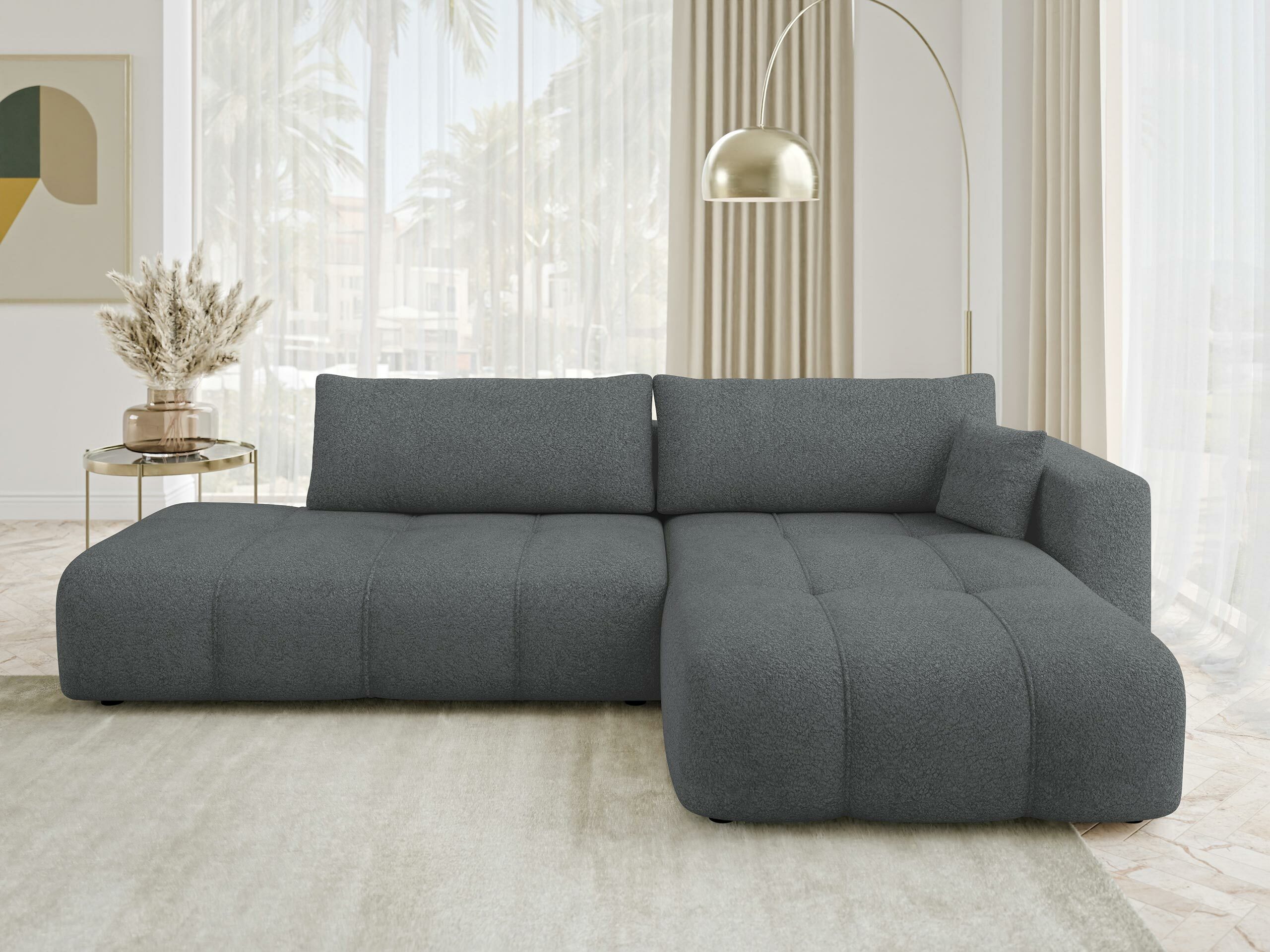 Canapé d'angle Comfivo Laurus III (Velo 636)