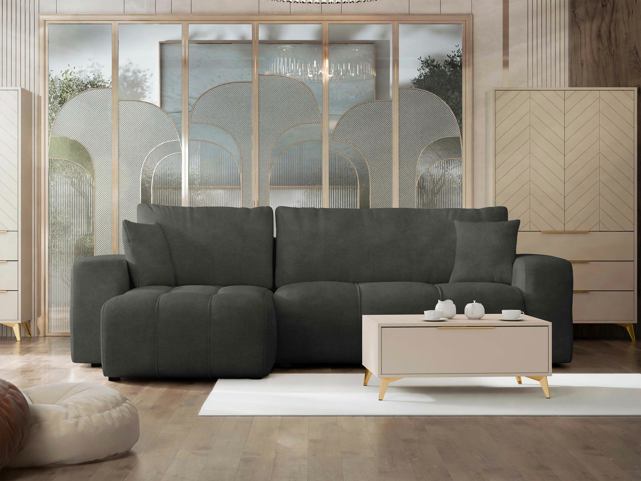 Canapé d'angle Comfivo Laurus (Velo 636)