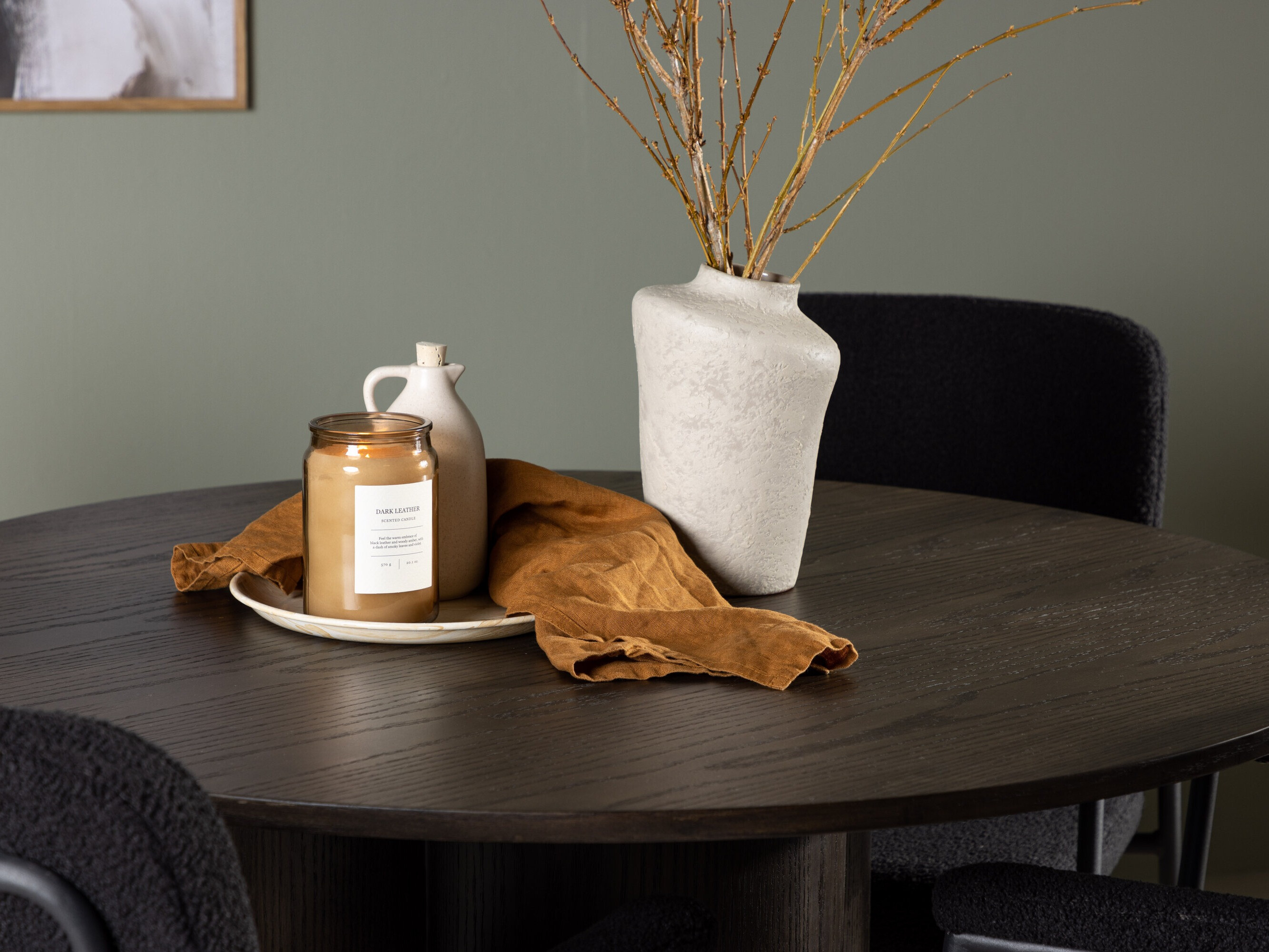 Salle à manger complète Dallas 4358 (Marron)