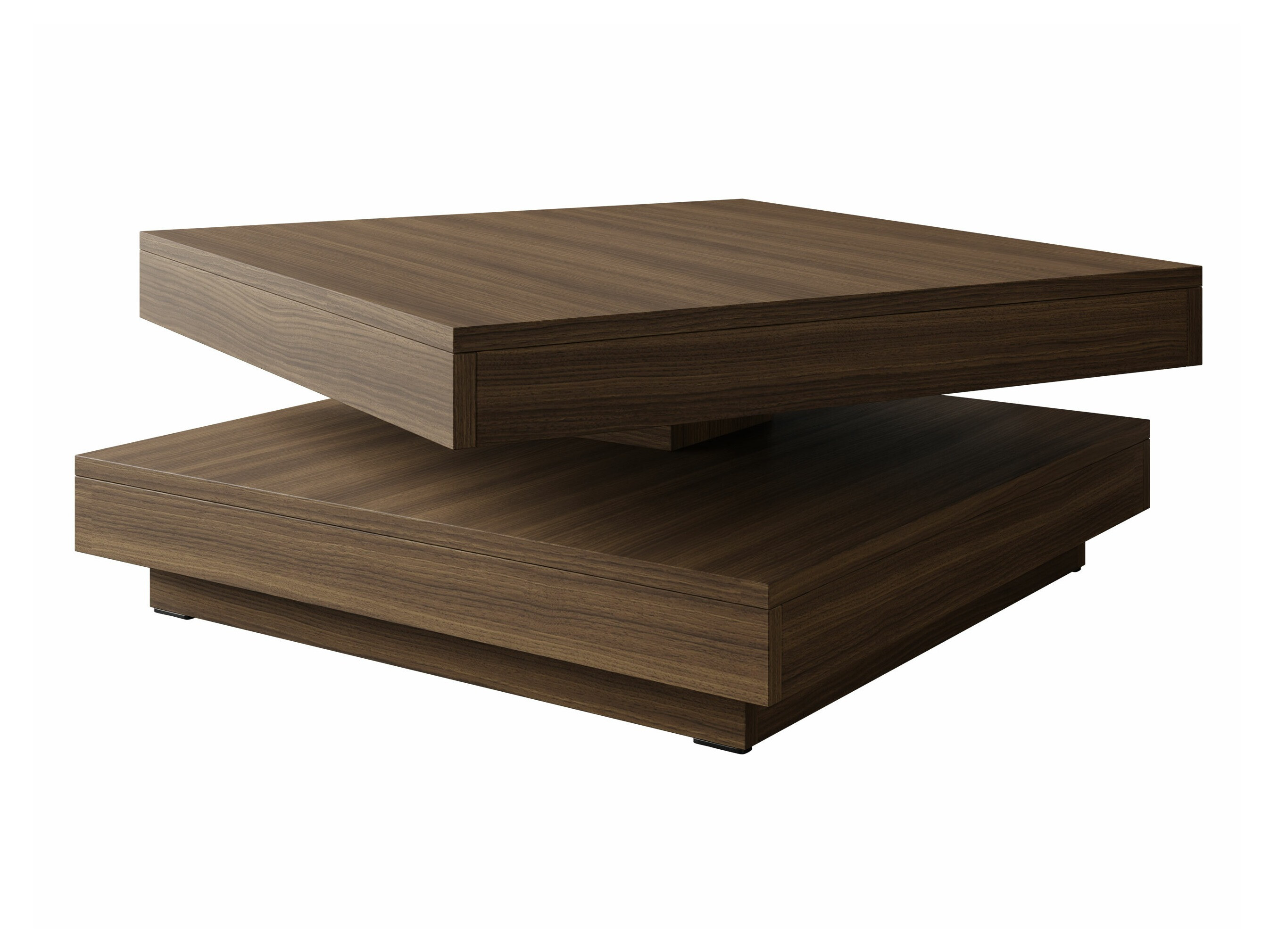 Table basse transformateur Comfivo Pisces (Noyer)