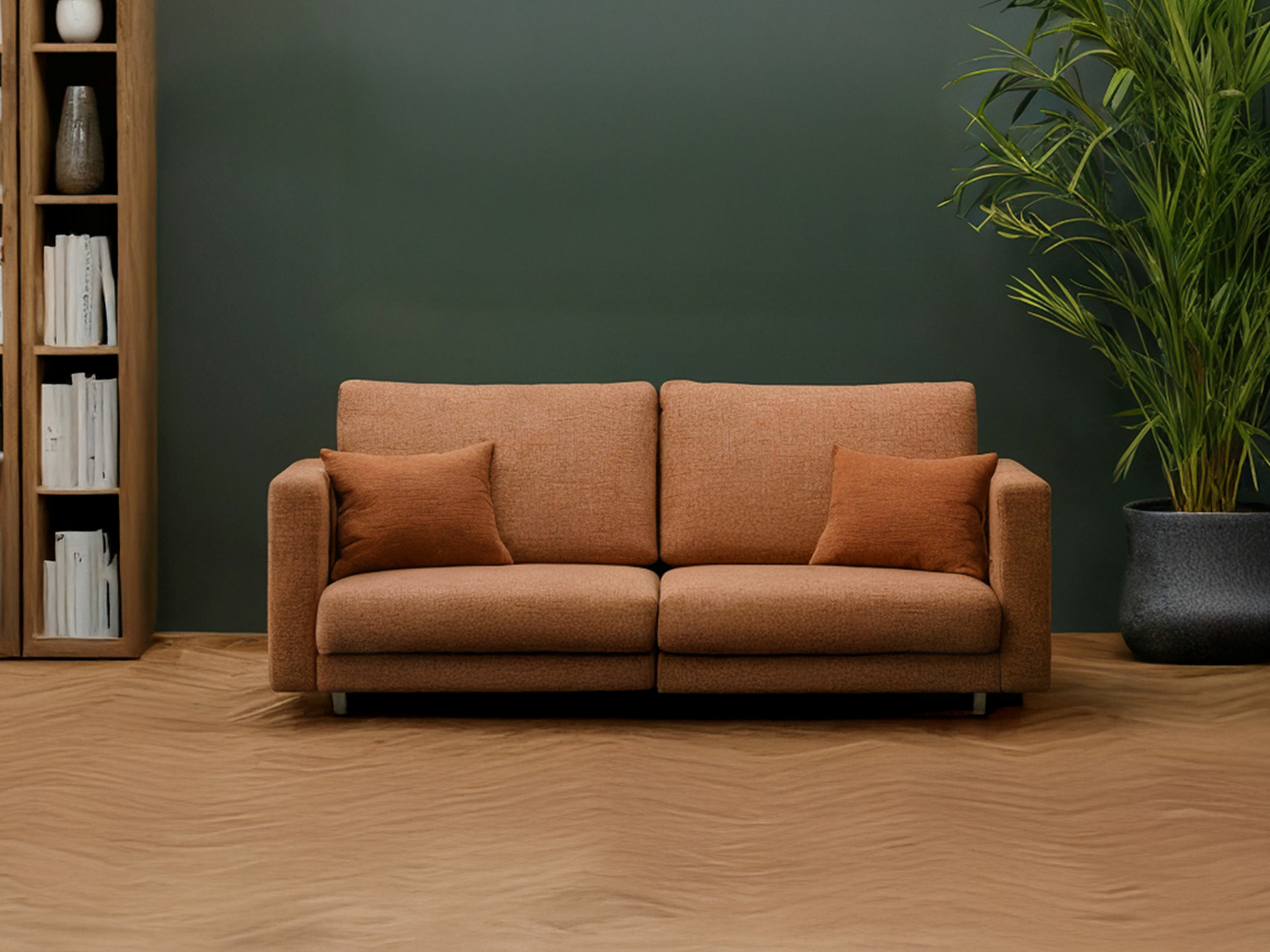 Canapé convertible Mandeville 353 (Orange)