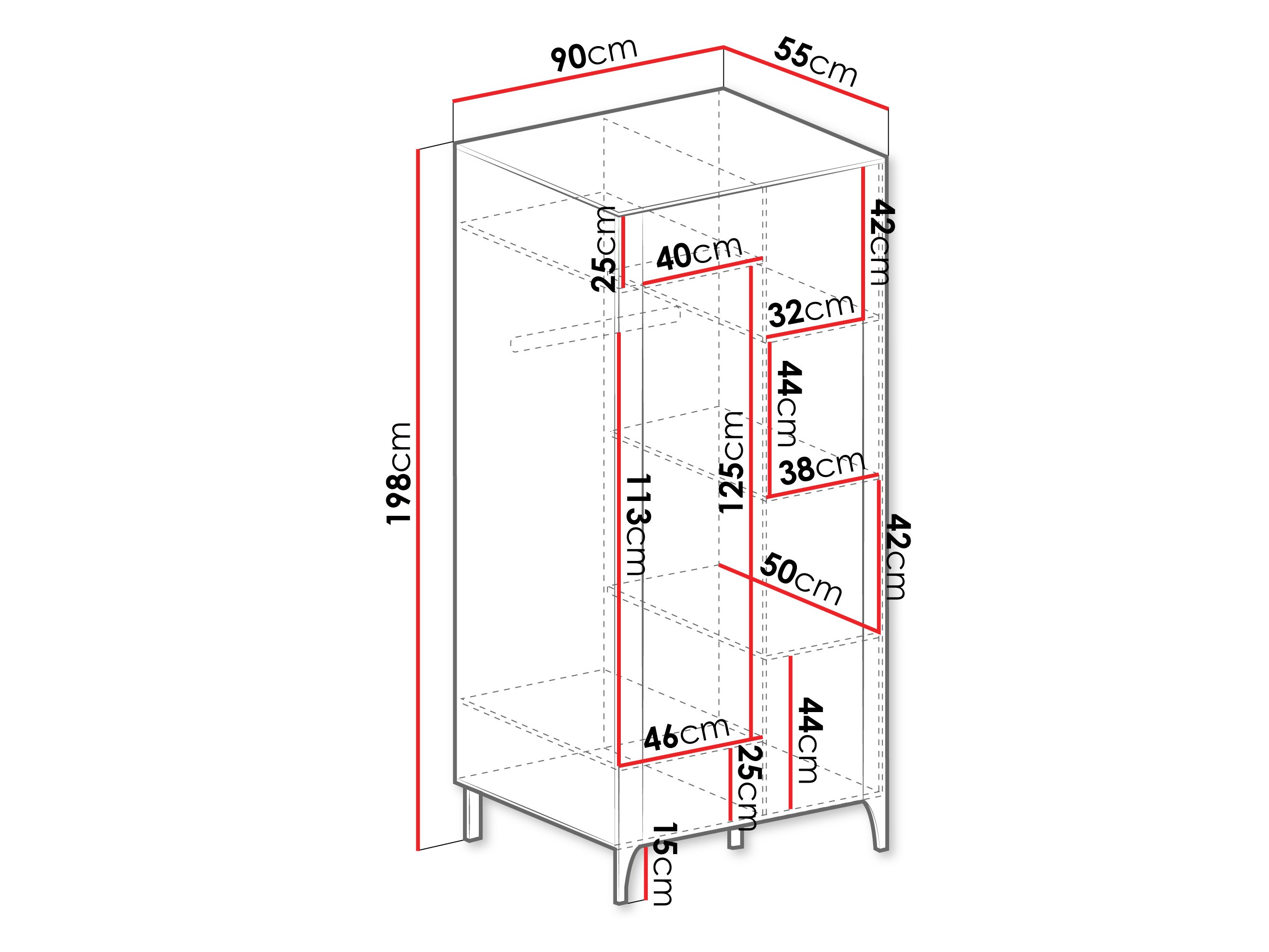Armoire Mavtoru 106 (Cachemire)