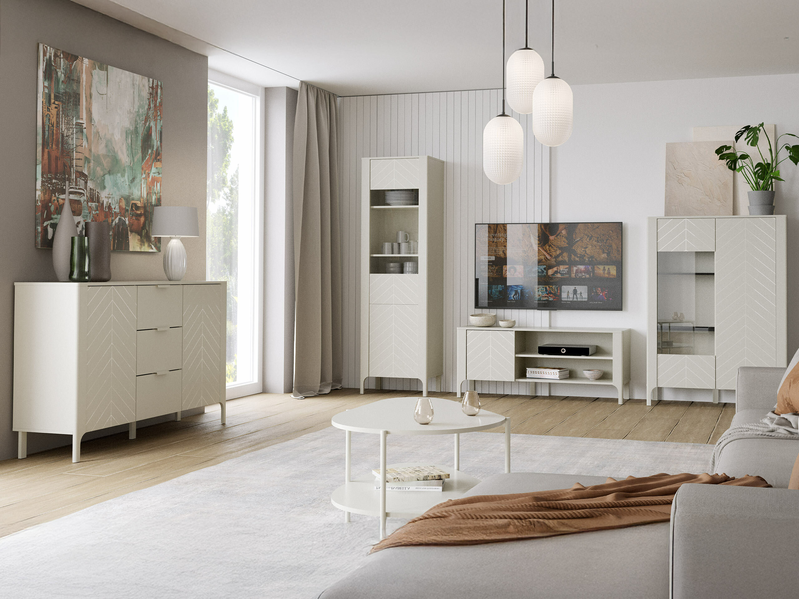 Meuble TV Mavtoru 107 (Cachemire)