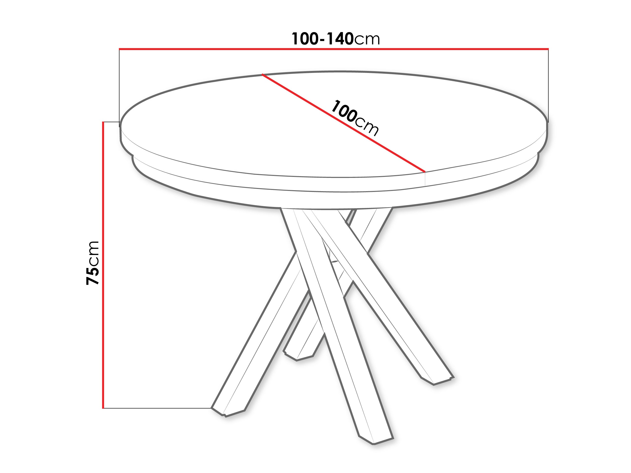 Table Mavtoru 111 (Noir)