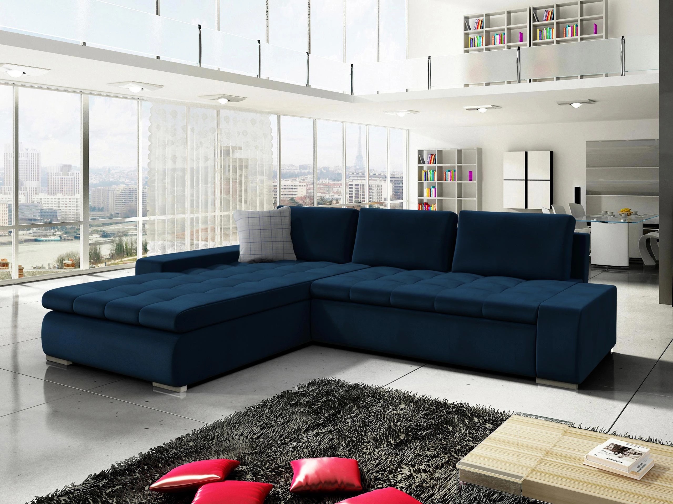 Canapé d'angle Comfivo 147 (Kronos 09 + Senegal 818)