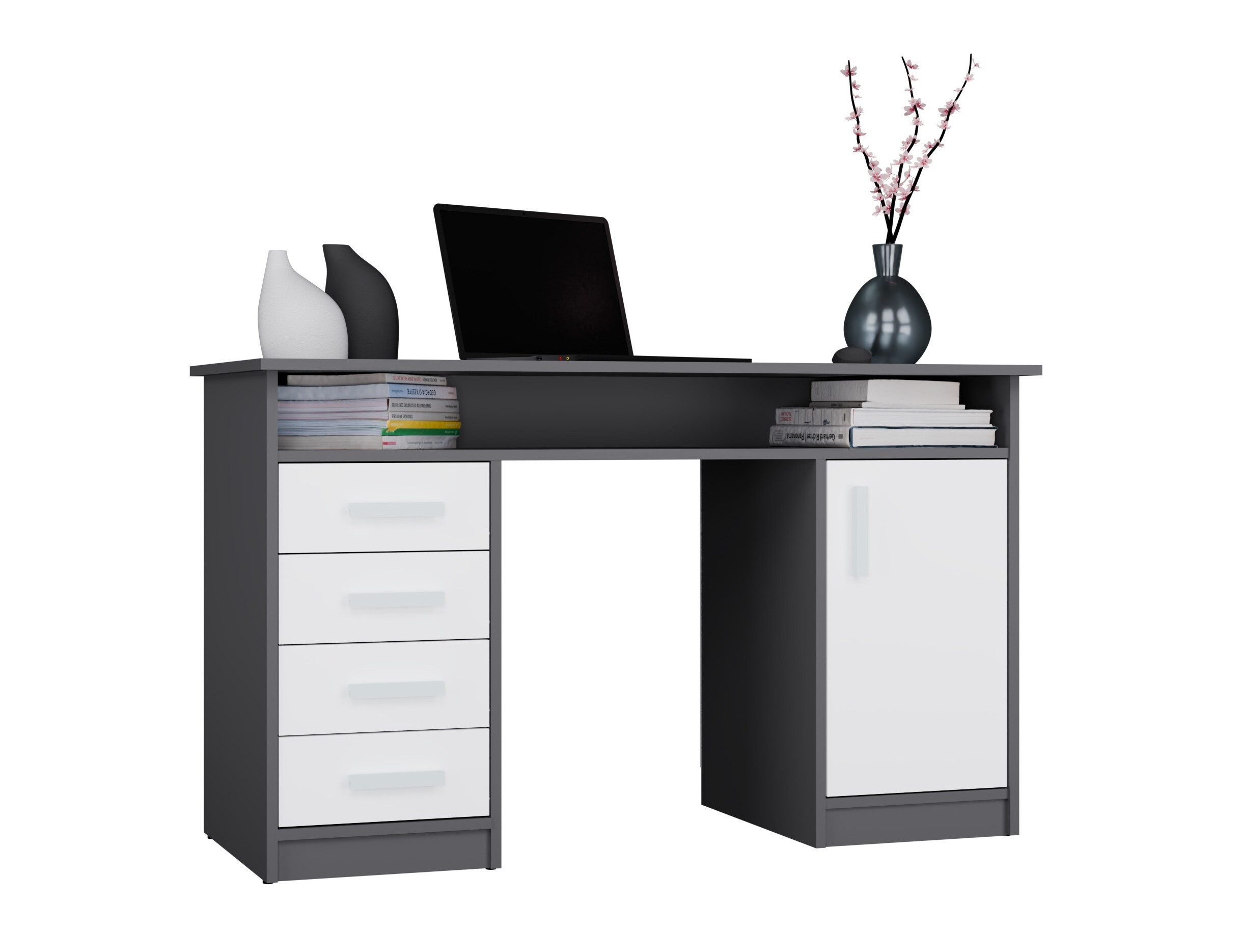 Bureau Mandeville 329 (Blanc + Anthracite)