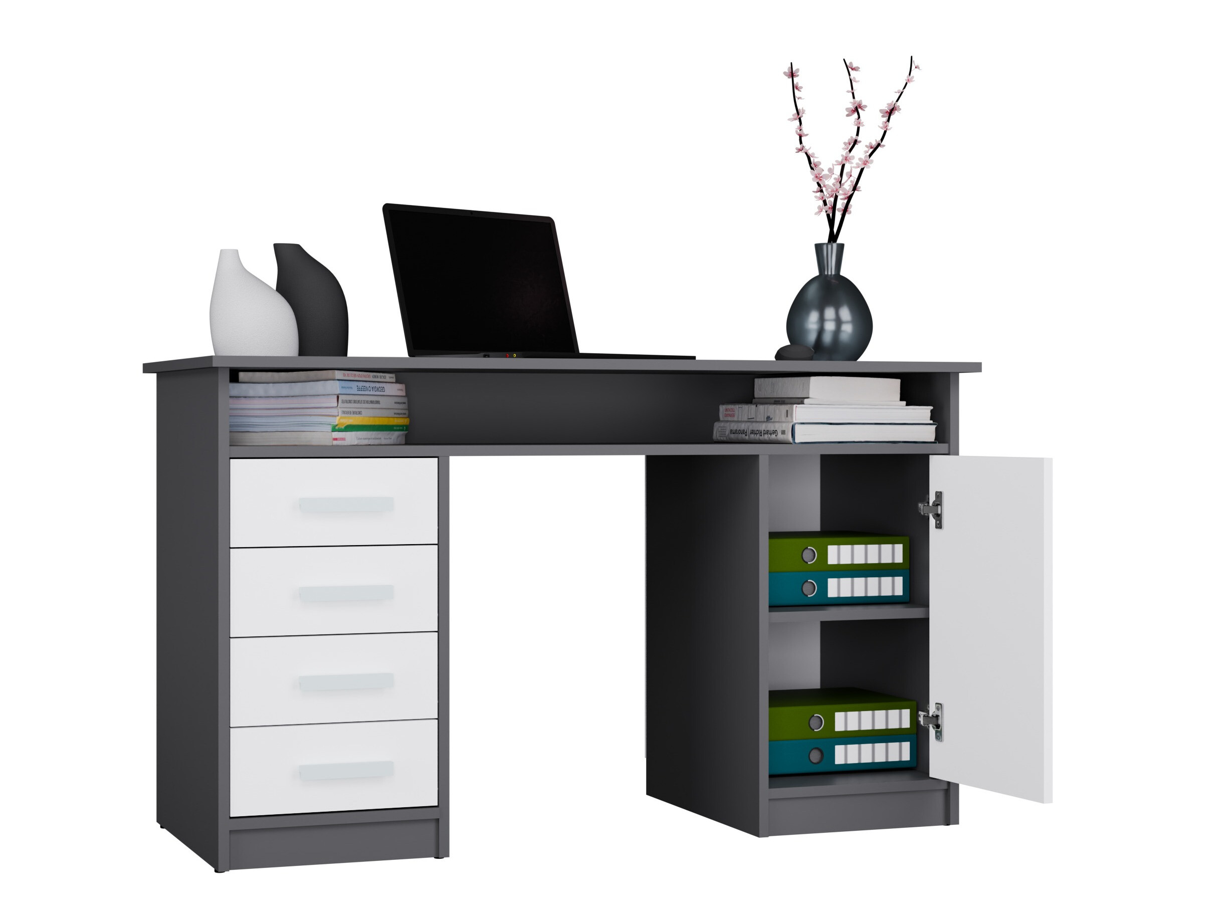 Bureau Mandeville 329 (Blanc + Anthracite)