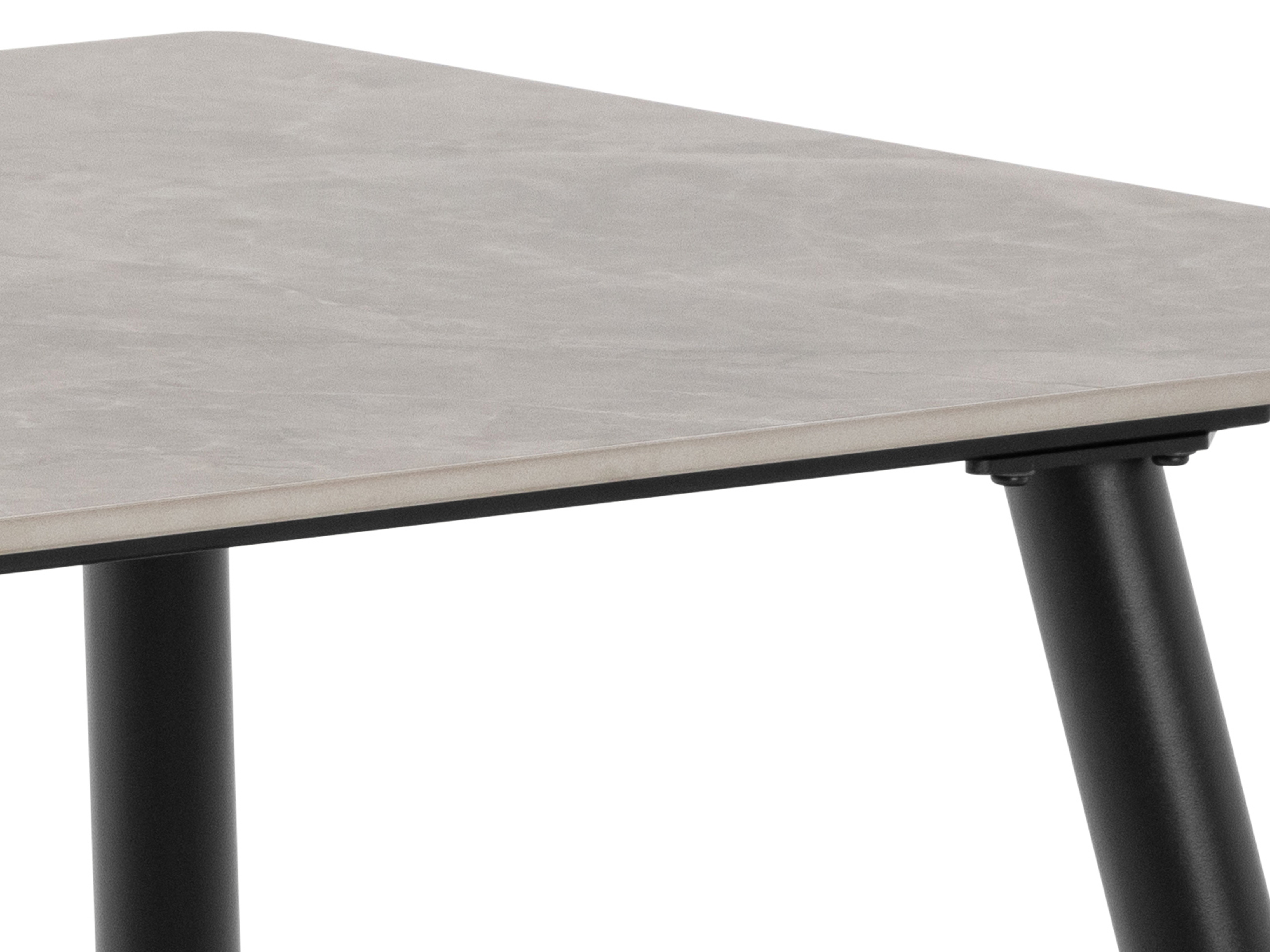Salle à manger complète Norsica 1012 (Beige + Noir)