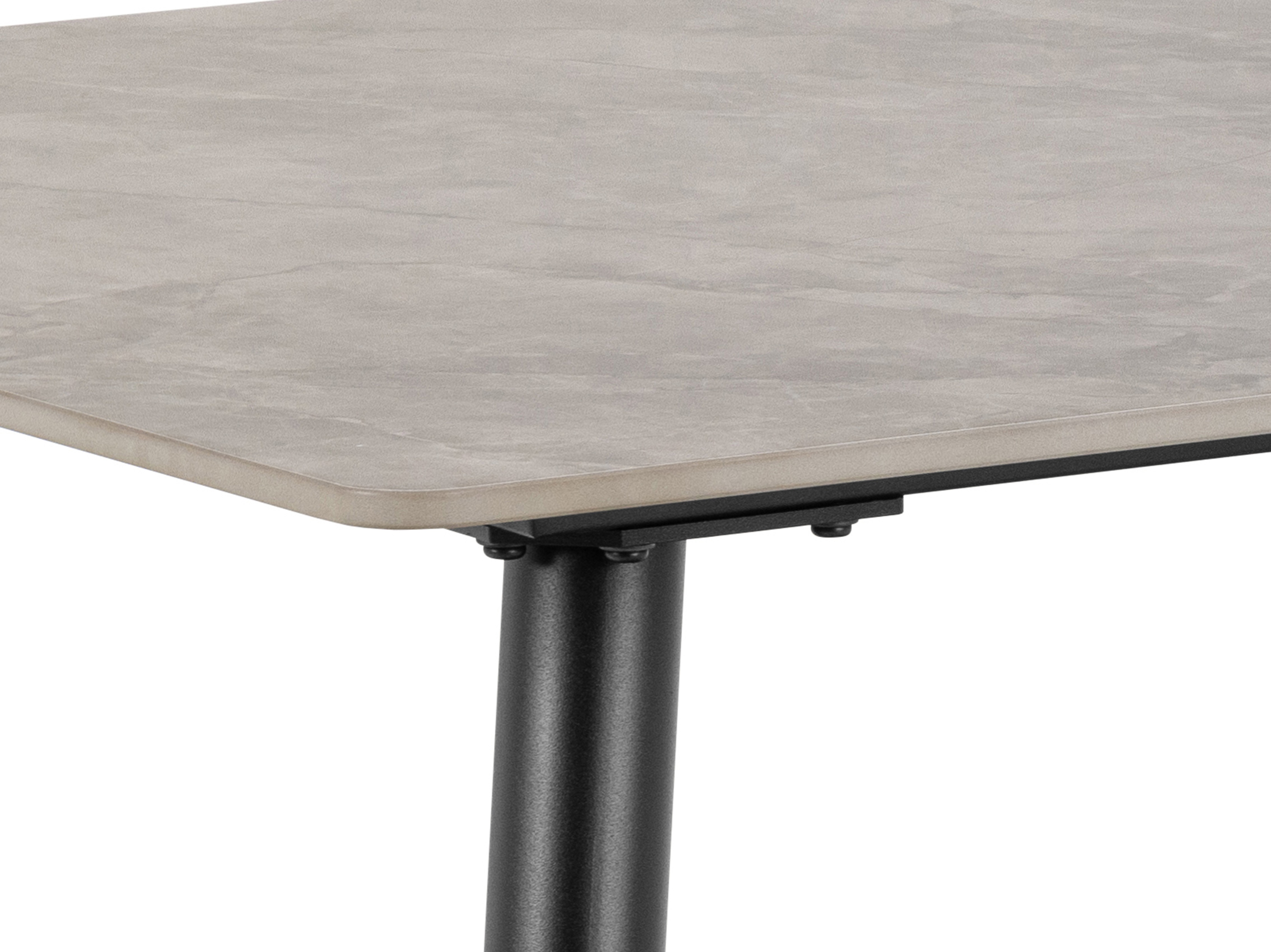 Salle à manger complète Norsica 1012 (Beige + Noir)