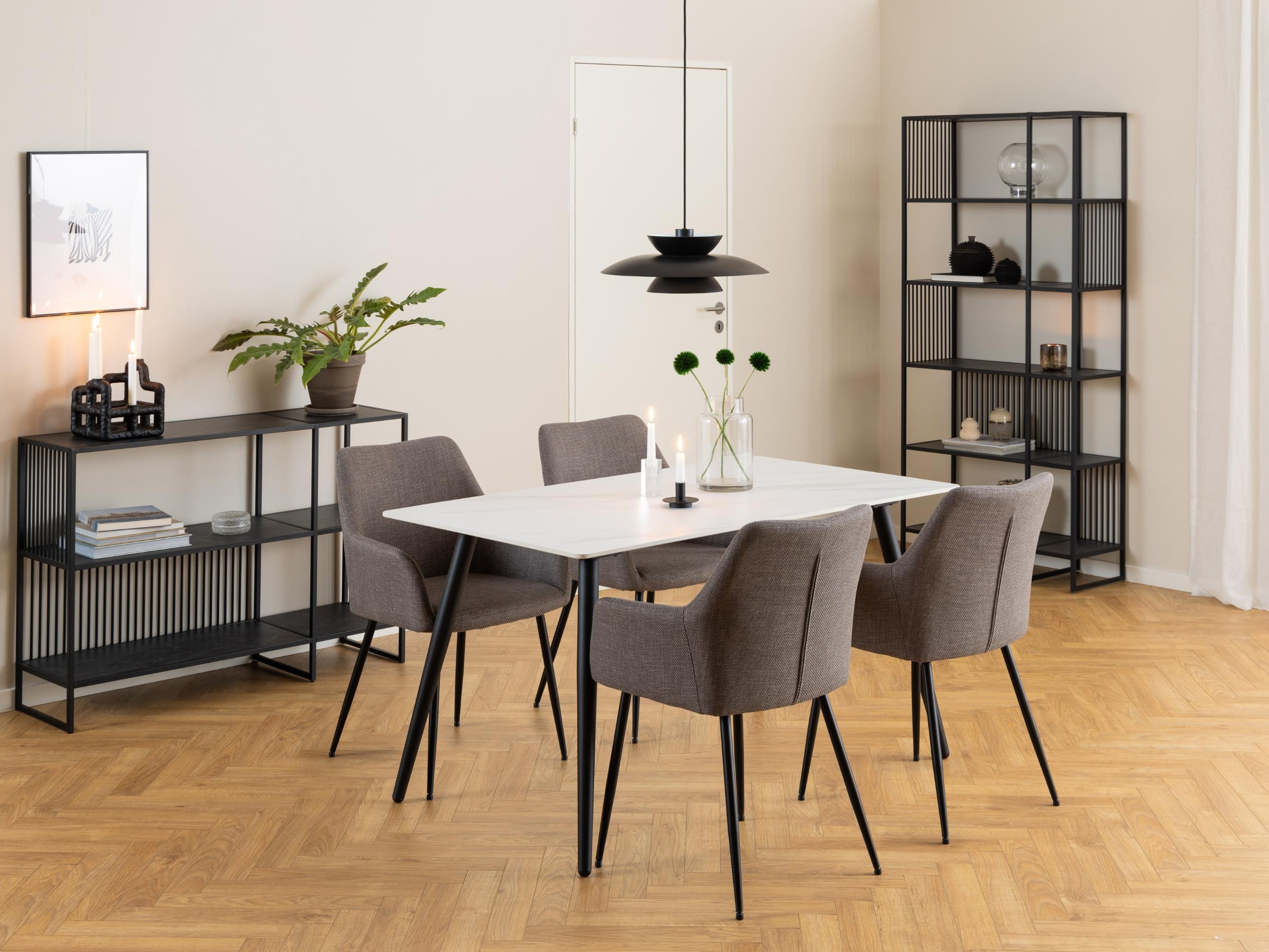 Table Norsica 588 (Marbre blanc)