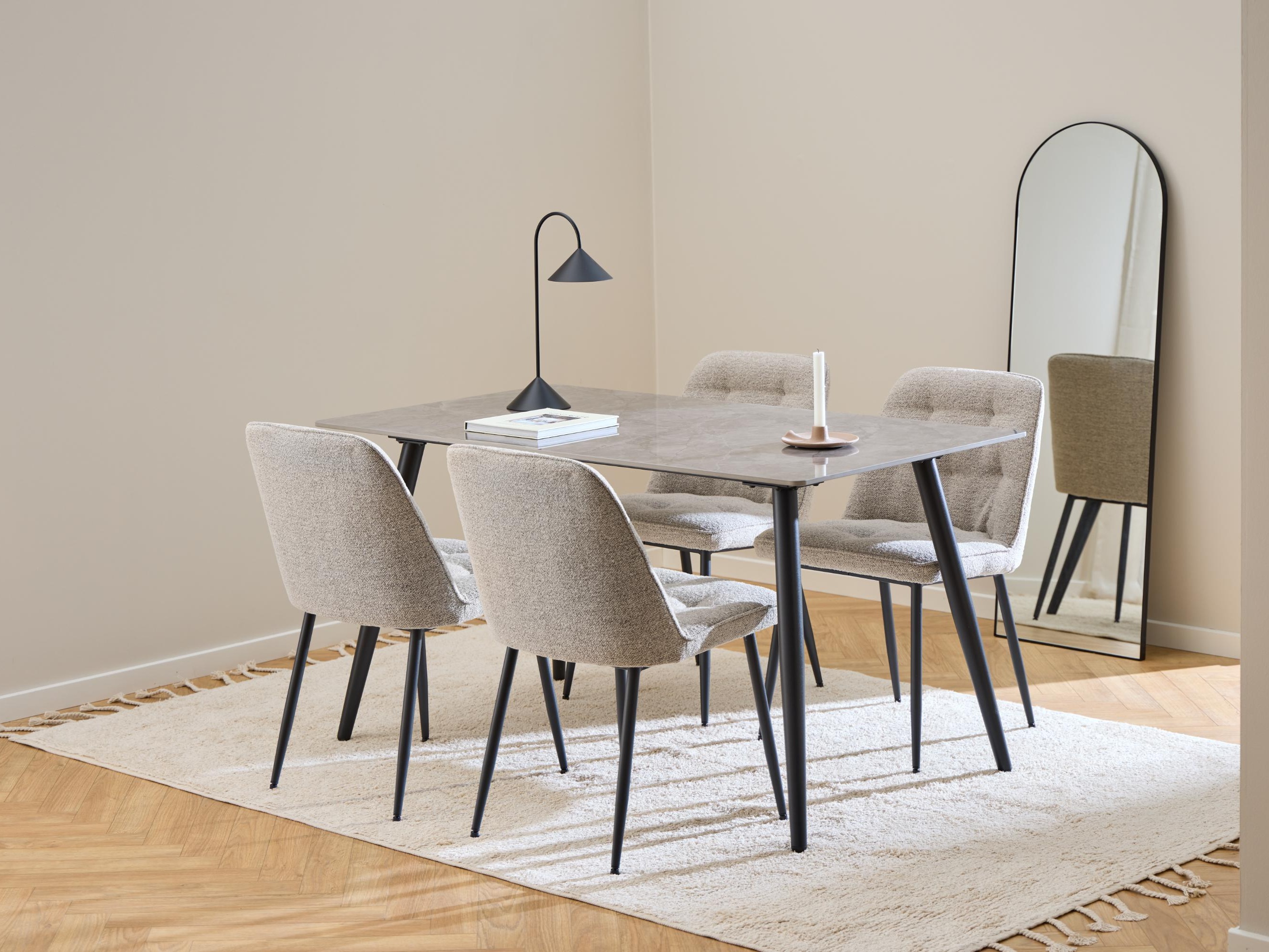 Table Norsica 588 (Marbre gris)