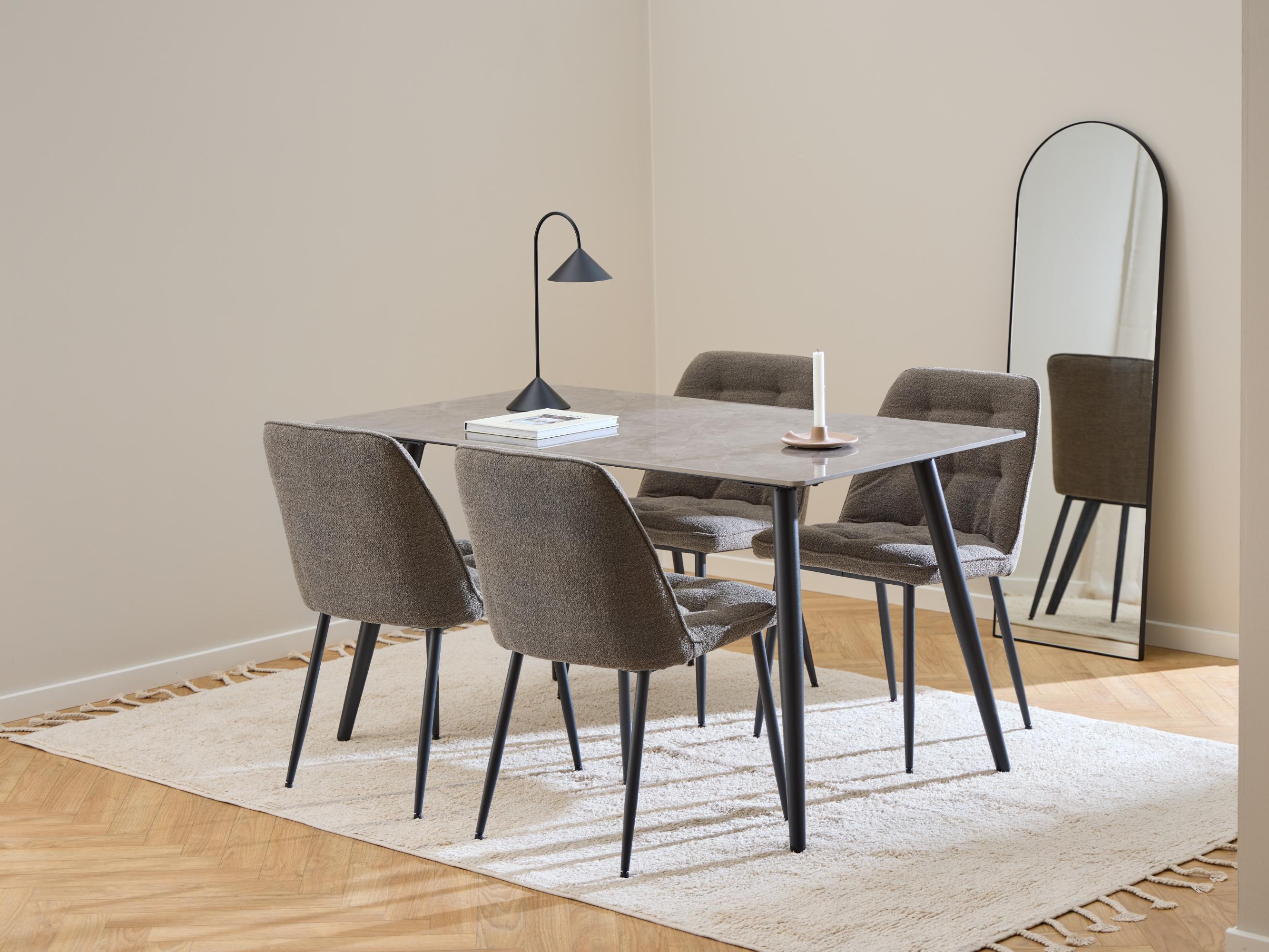 Table Norsica 588 (Marbre gris)