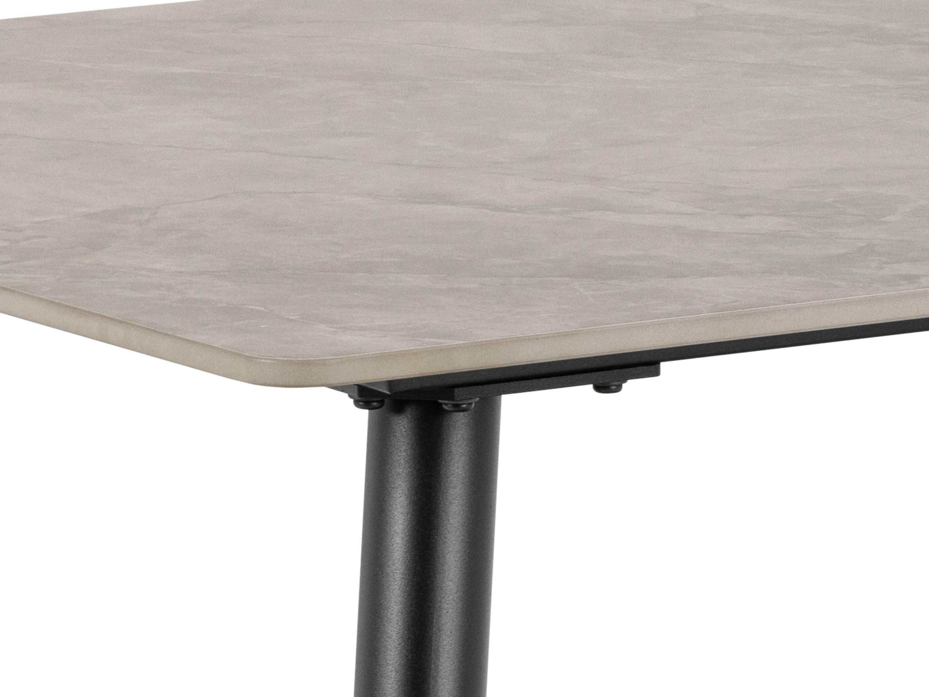 Salle à manger complète Norsica 1012 (Marbre gris)
