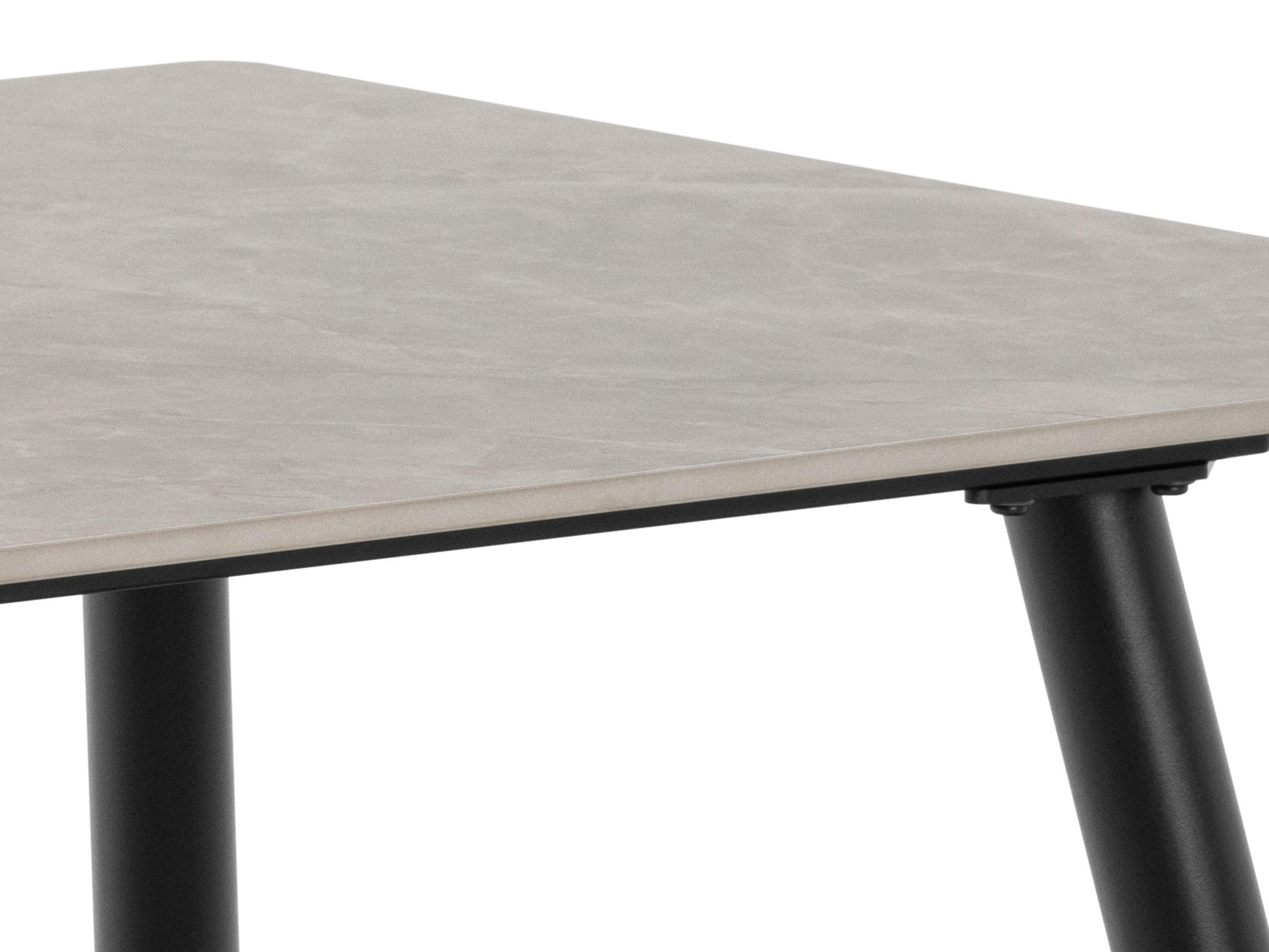 Salle à manger complète Norsica 1012 (Marbre gris)