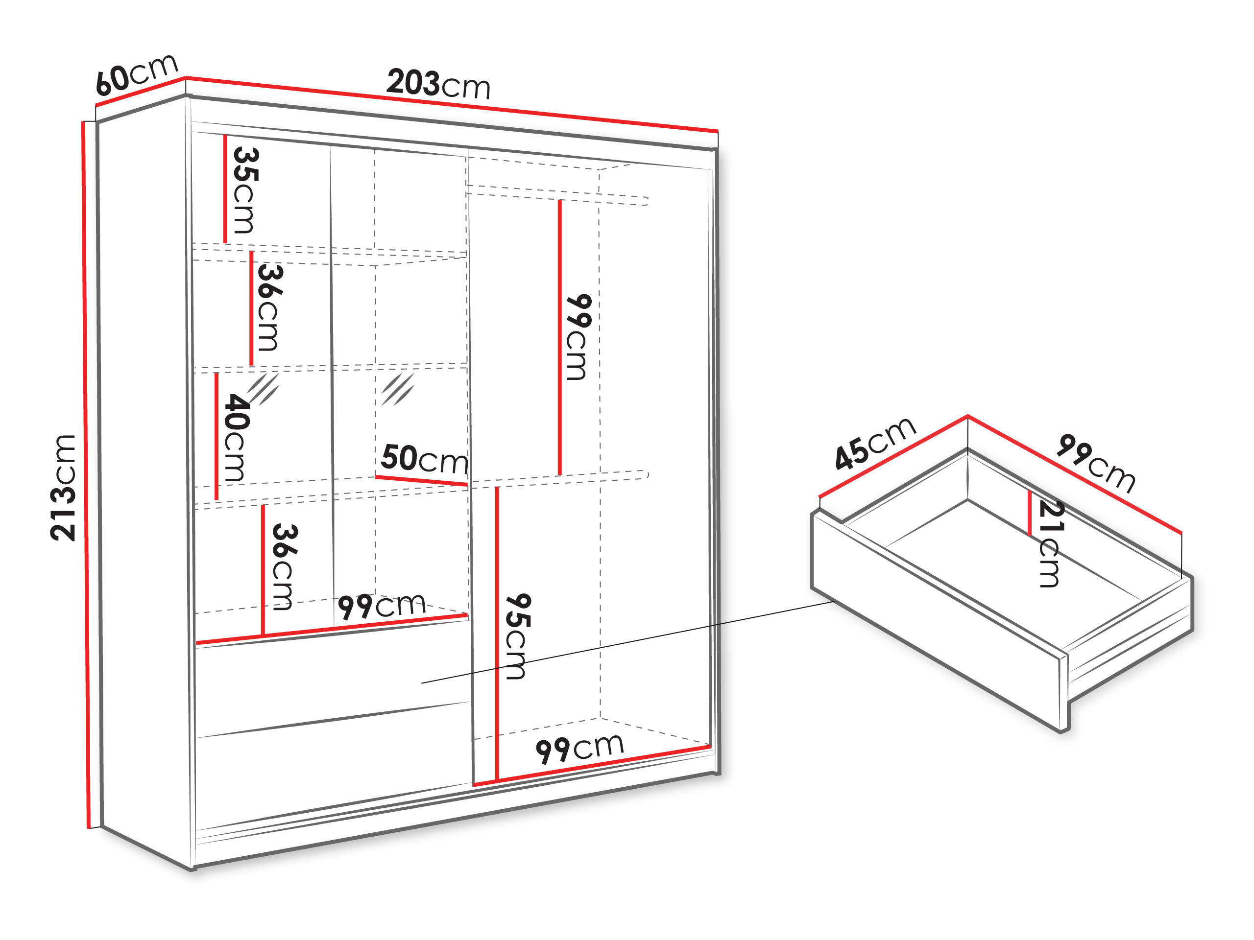 Armoire Honolulu 246