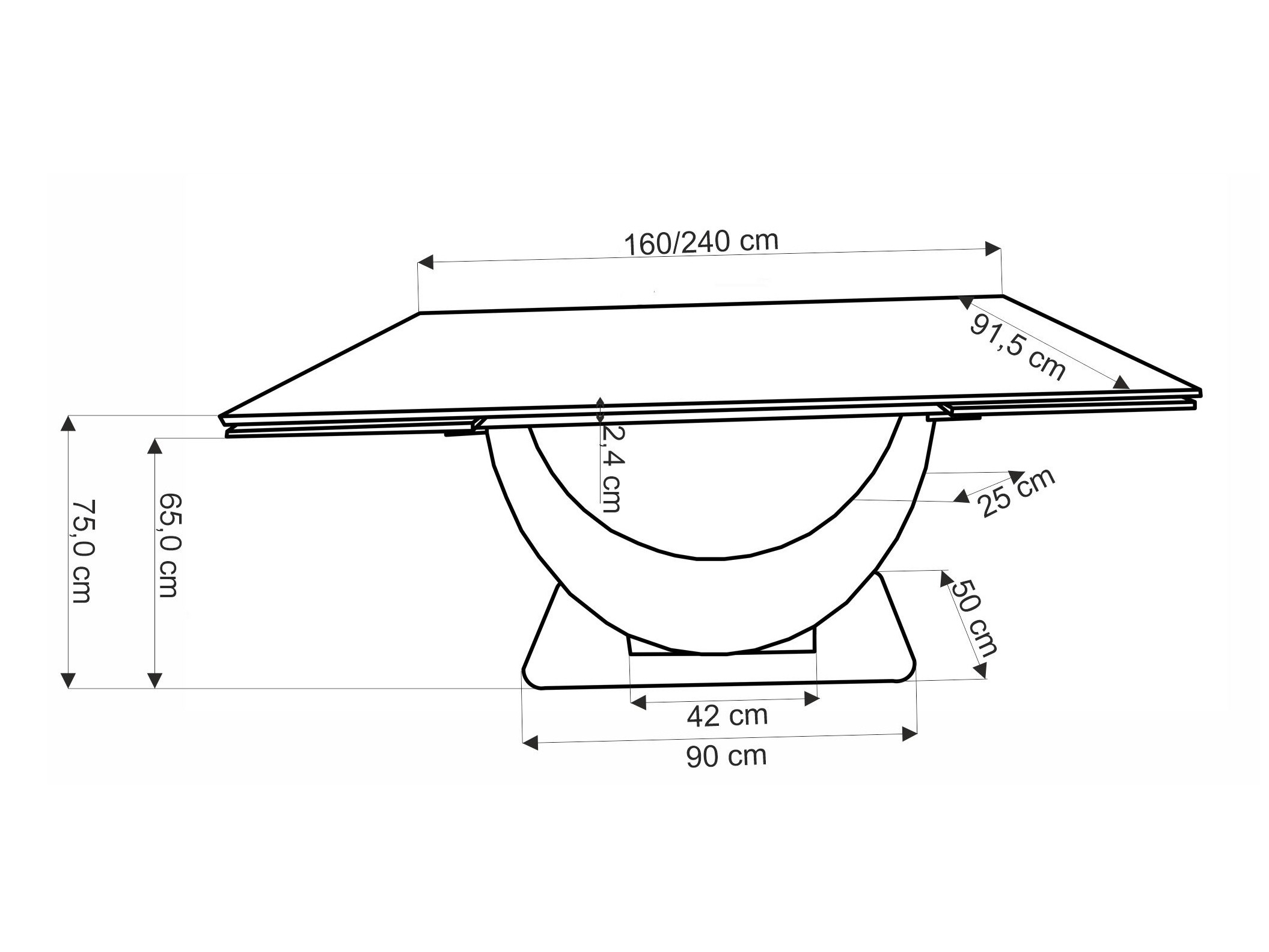 Table Houston 2090