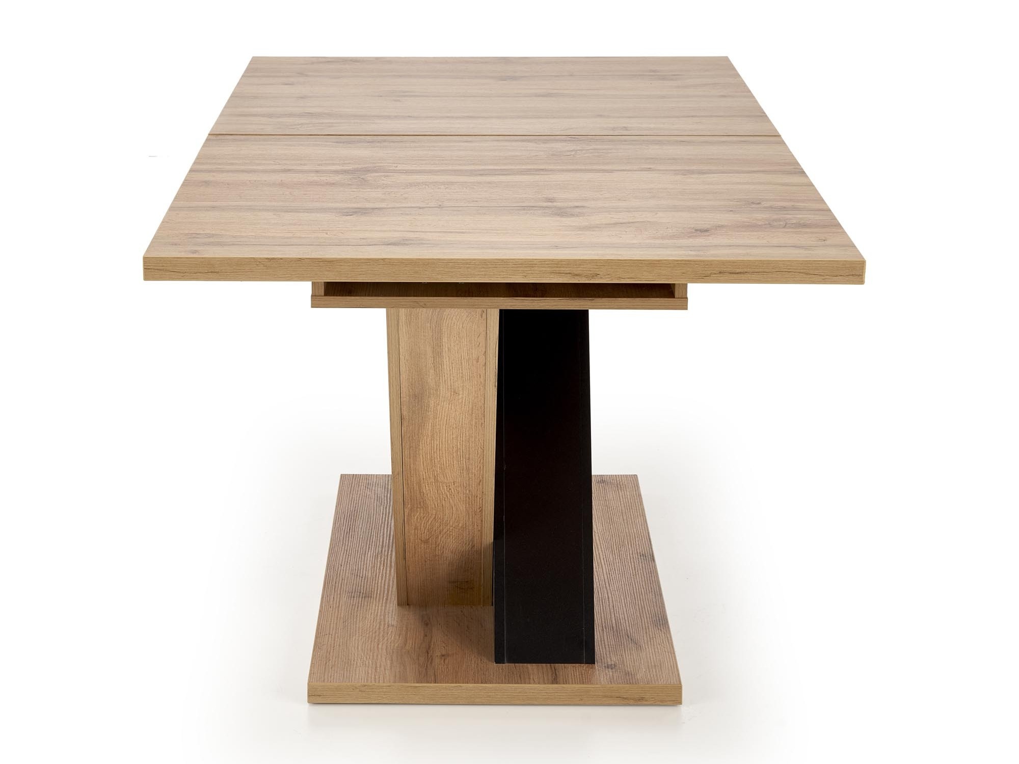Table Houston 2091 (Chêne wotan + Noir)