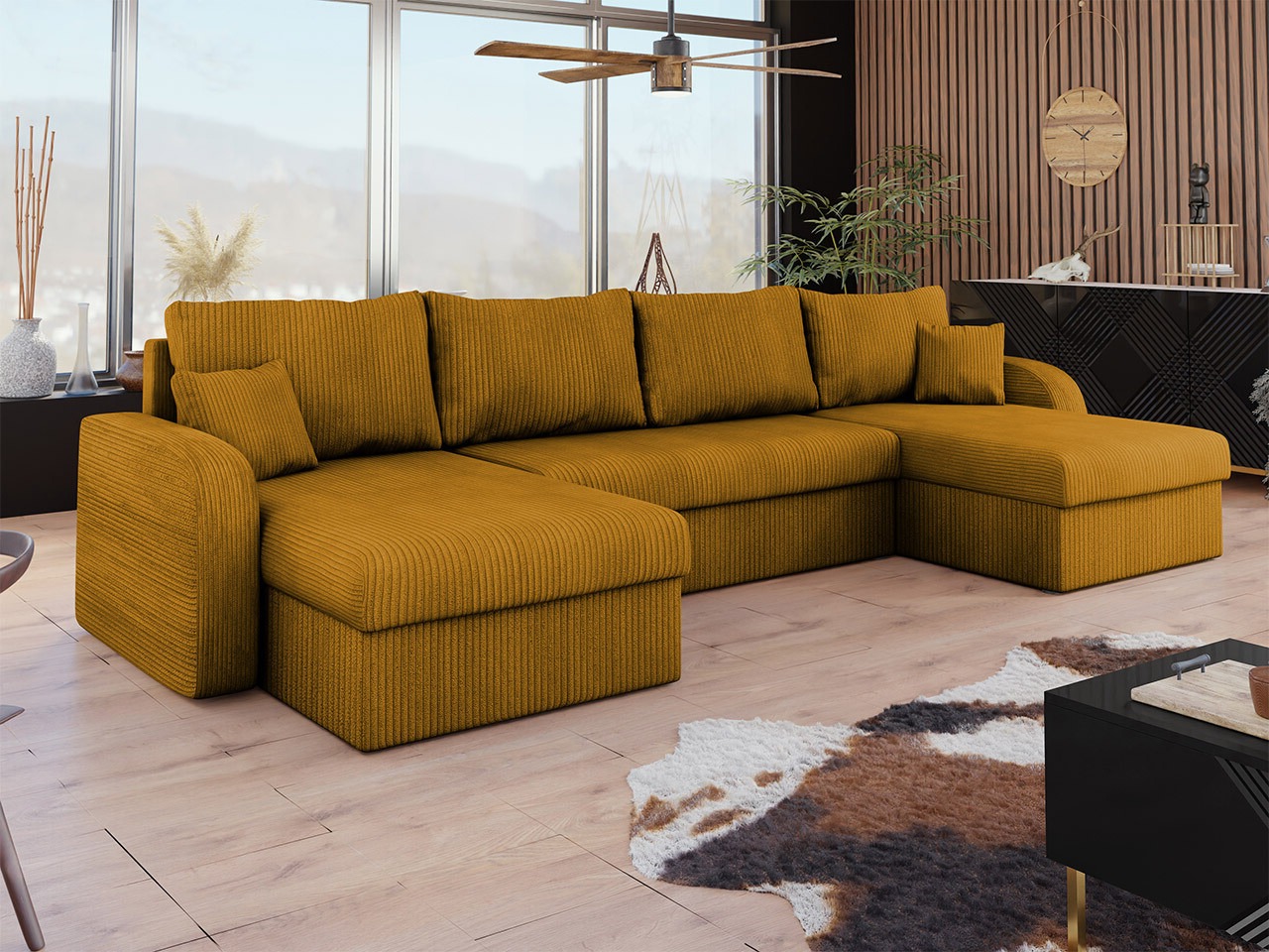 Canapé d'angle Comfivo Melissa II (Poso 01)