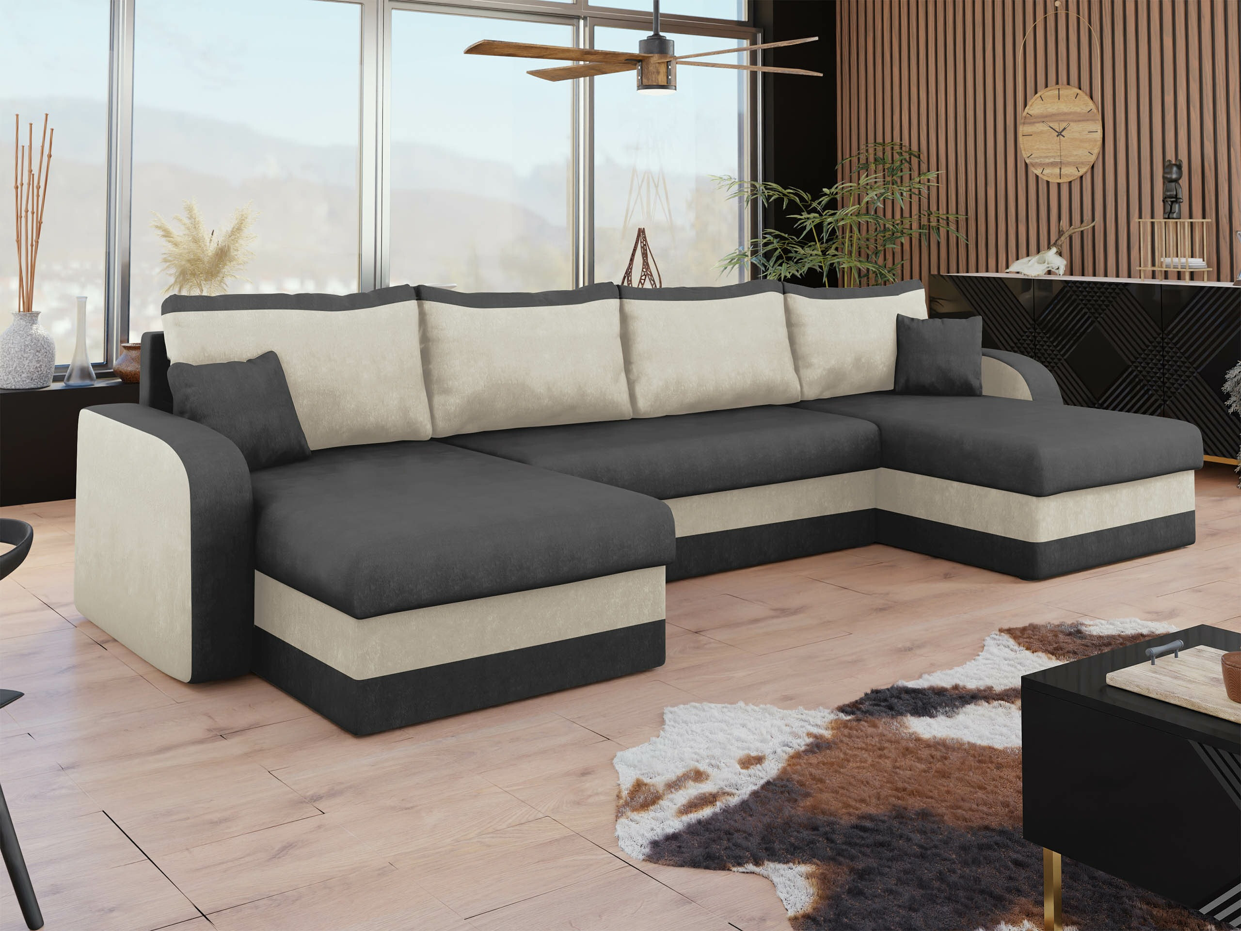 Canapé d'angle Comfivo Melissa IV (Alova 36 + Alova 71)