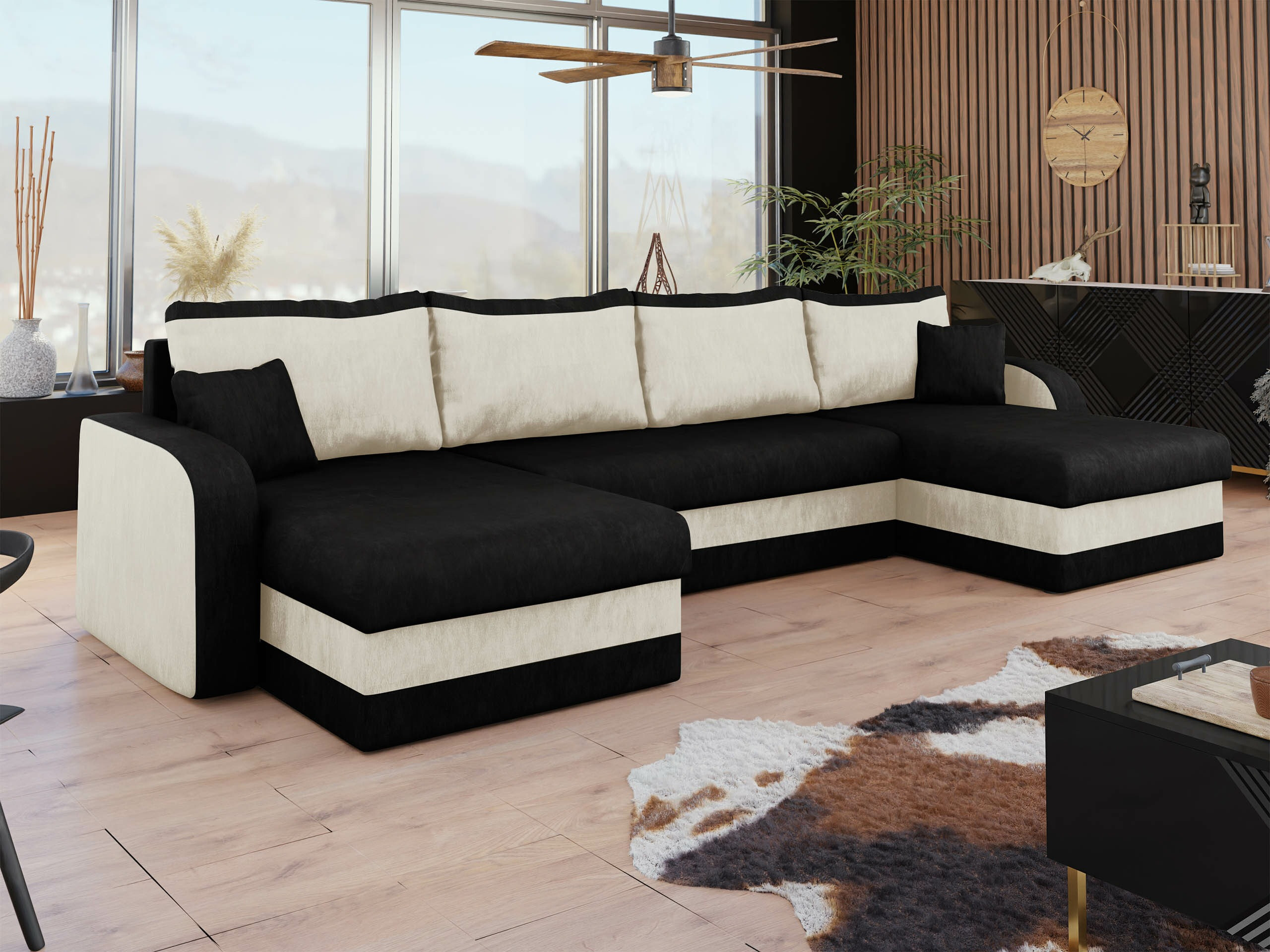 Canapé d'angle Comfivo Melissa IV (Mikrofaza 15 + Mikrofaza 31)