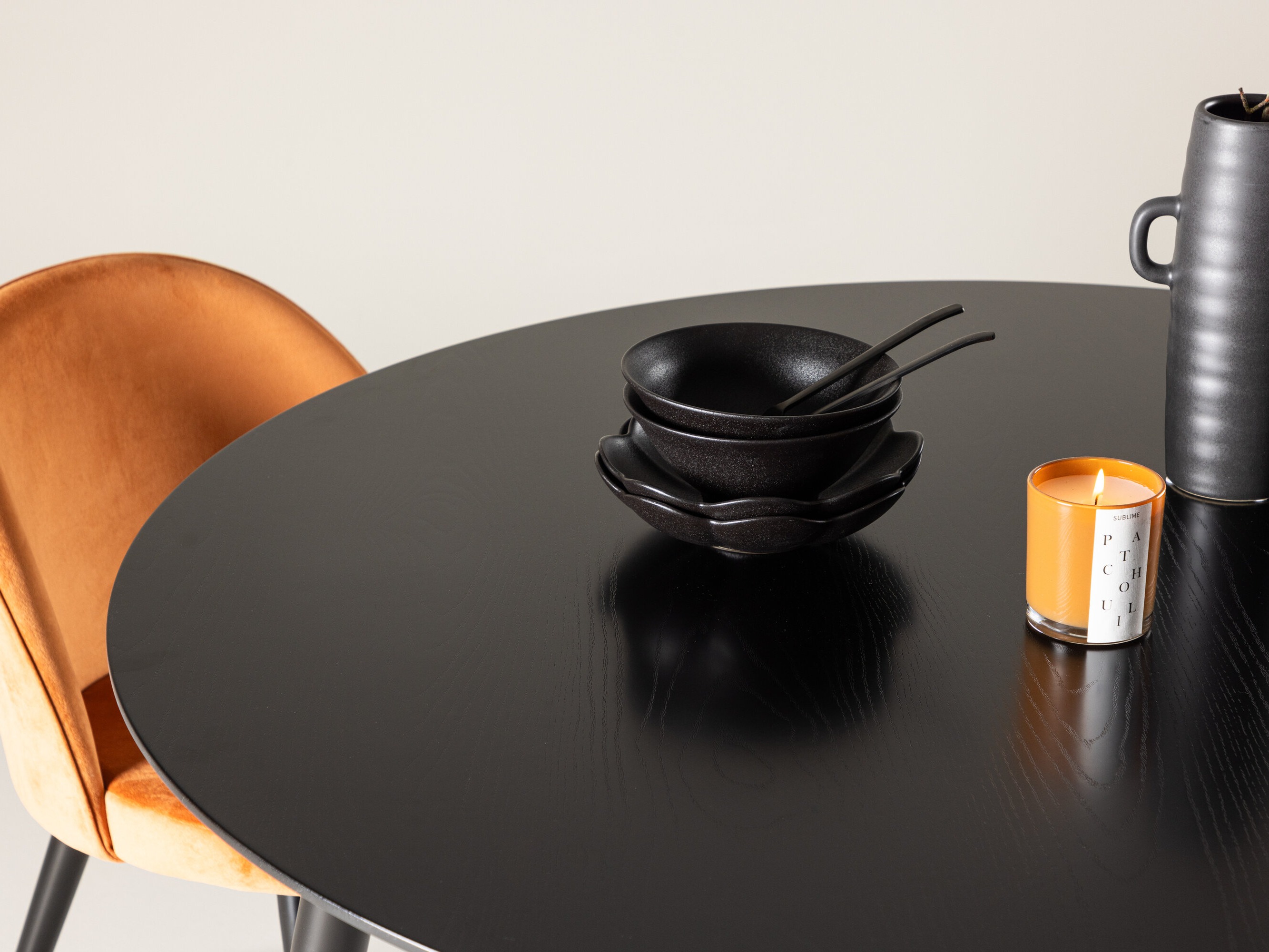 Table Dallas 104 (Noir)